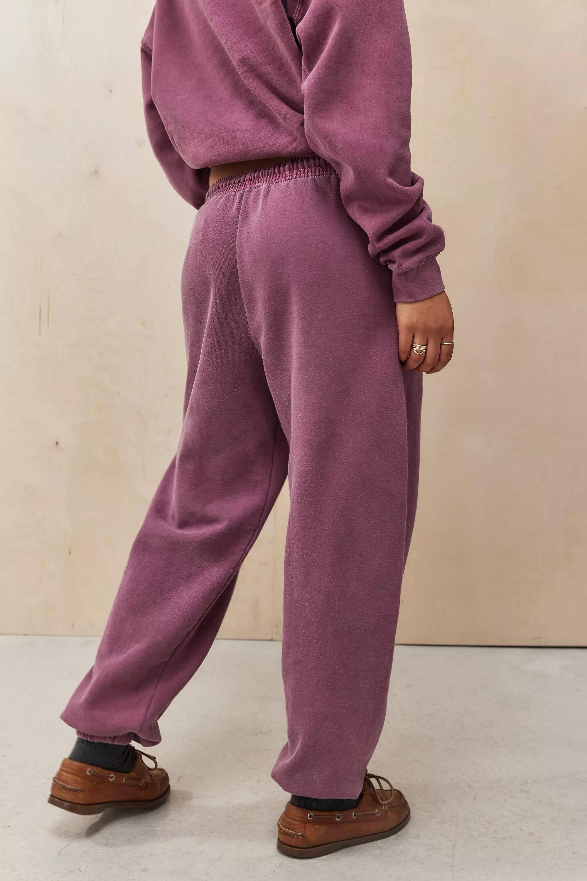 Burgundy Iets Frans... Cuffed Joggers, , large image number 2