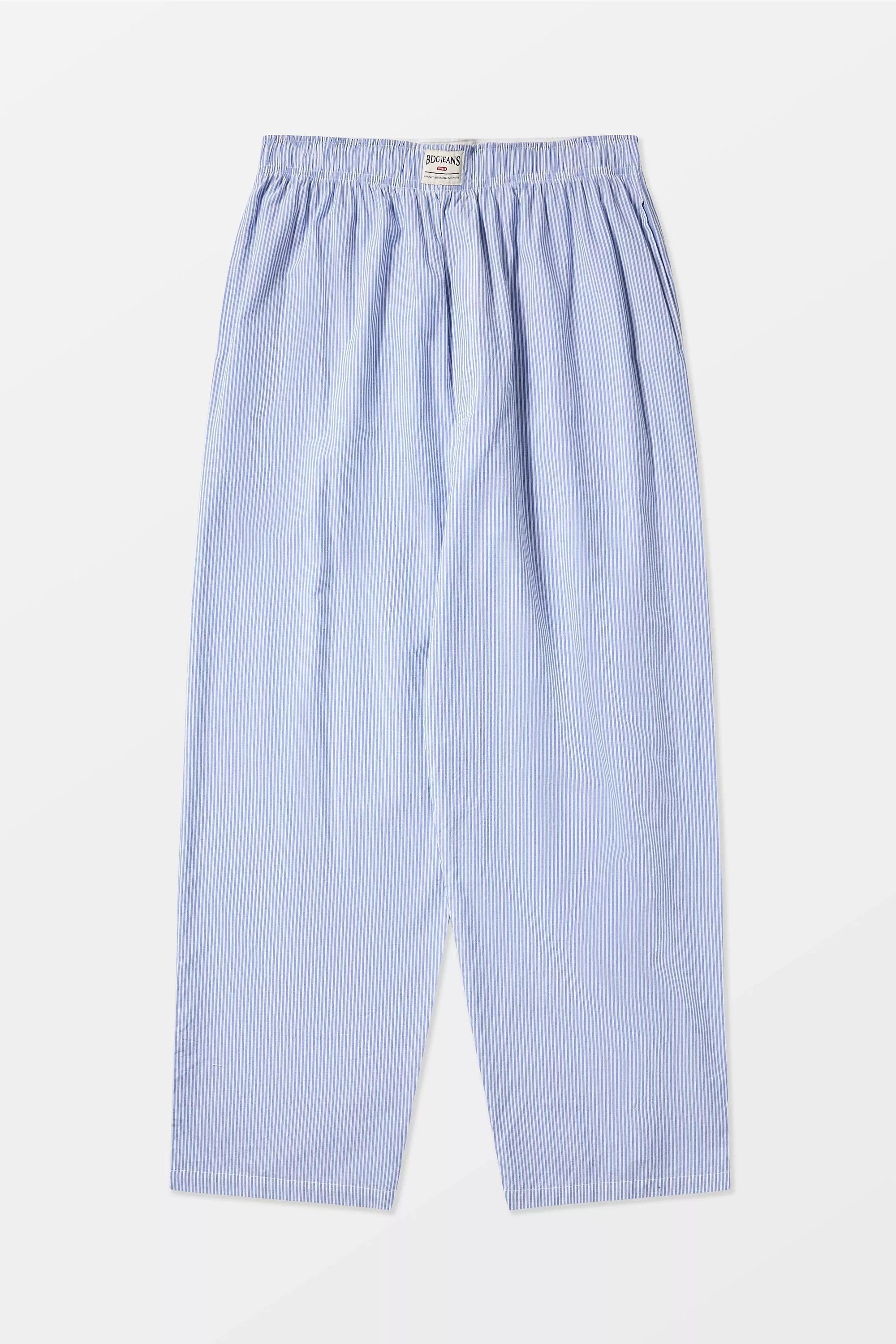 Blue Bdg Boxer Trousers, BLUE, large image number 4