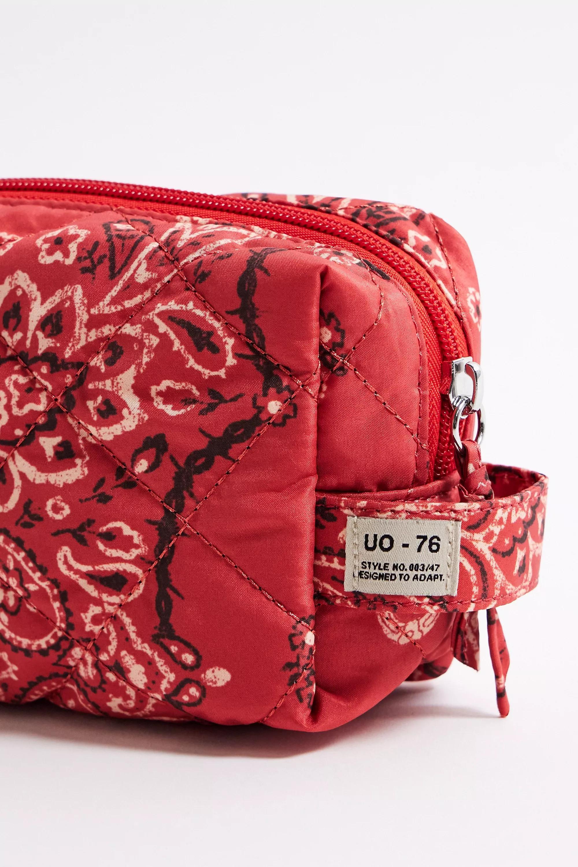 Red Cord Pencil Case, RED, large image number 2