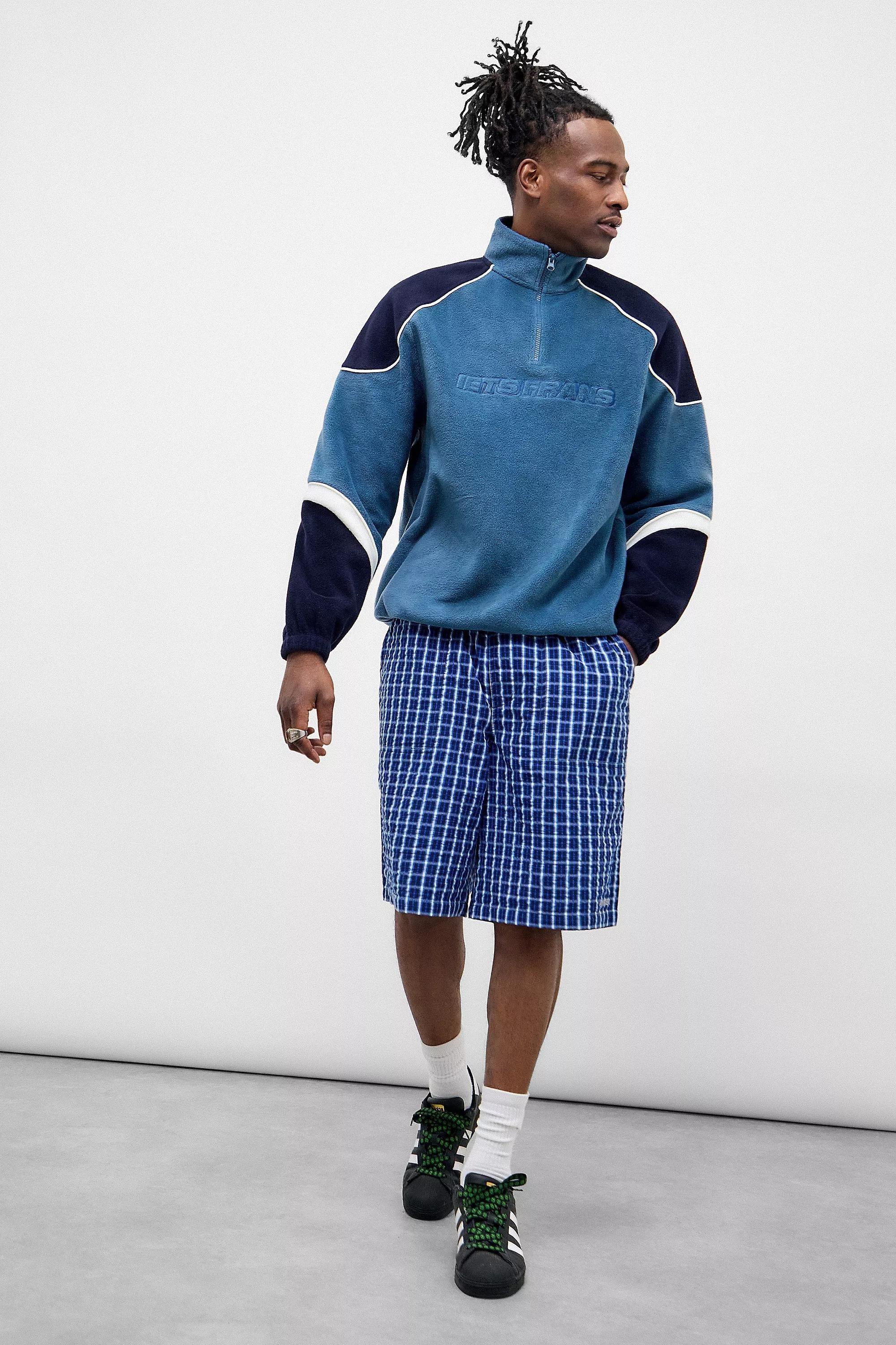 iets frans... Light Teal Panel Fleece, , large image number 2