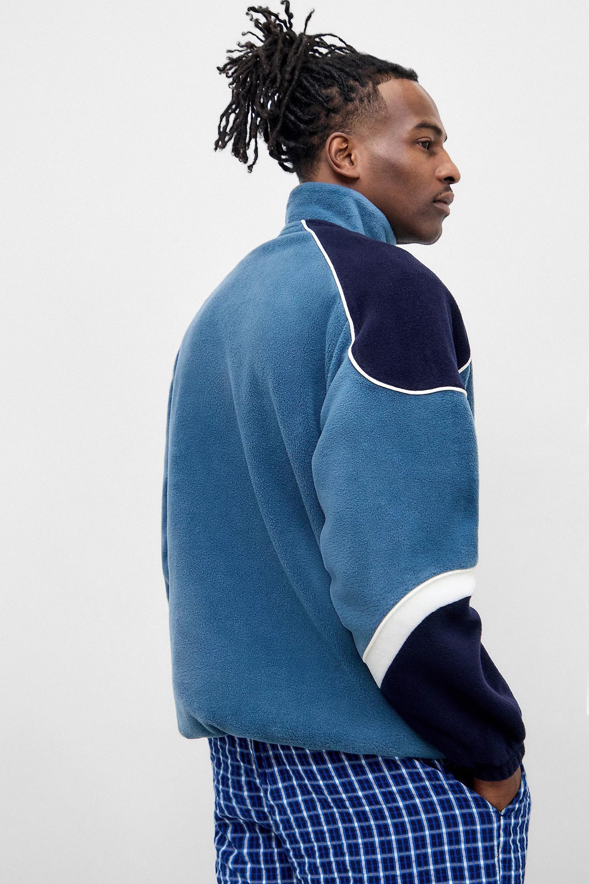 iets frans... Light Teal Panel Fleece, , large image number 3