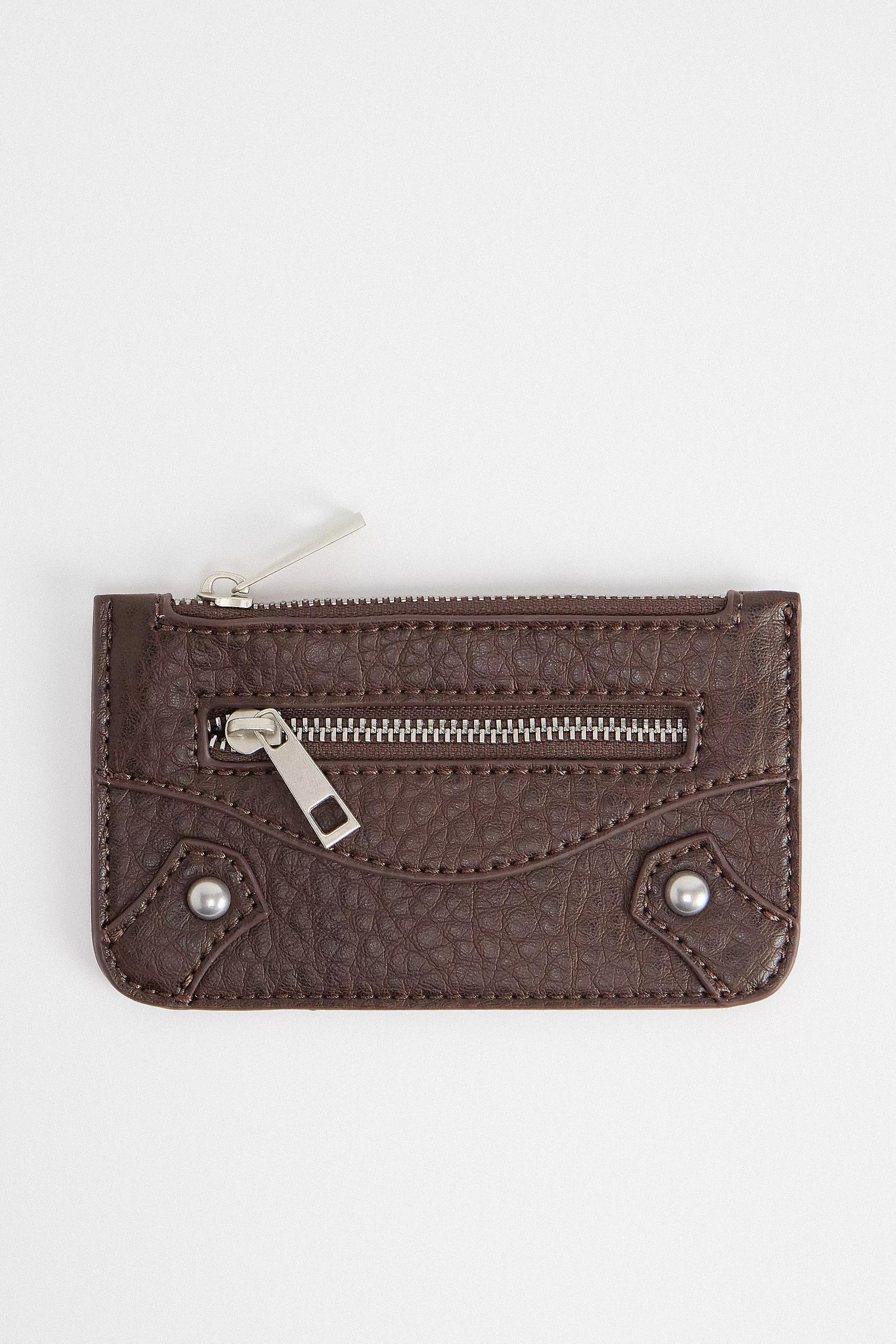 Brown UO City Purse Wallet, BRN, large image number 0