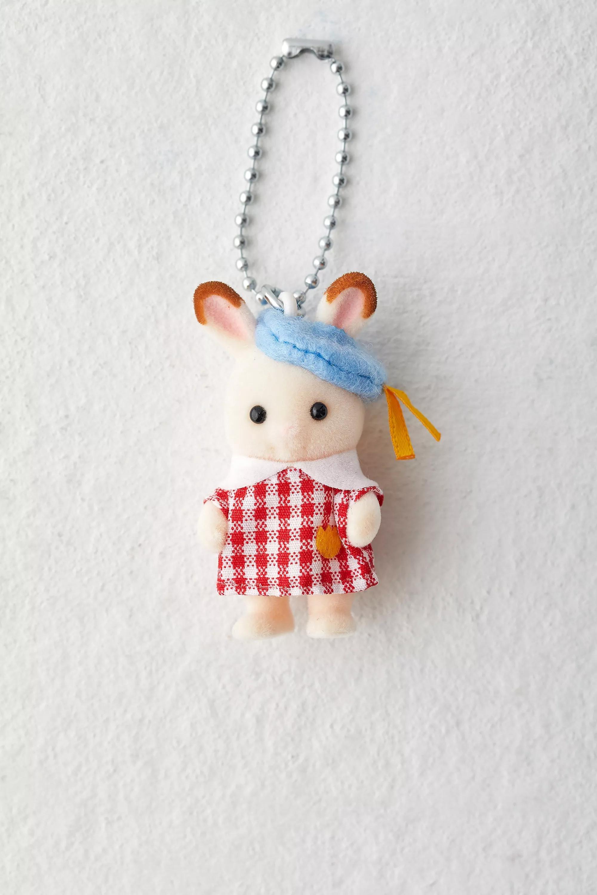 Multicolour Sylvania Families Chocolate Rabbit Keyring, ASSORT, large image number 2