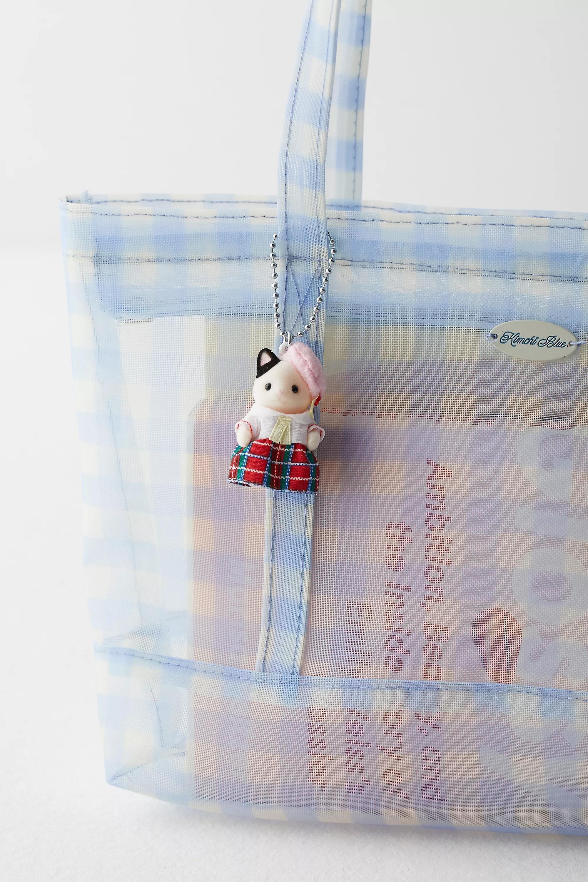 Multicolour Sylvania Families School Tuxedo Cat Keyring, ASSORT, medium