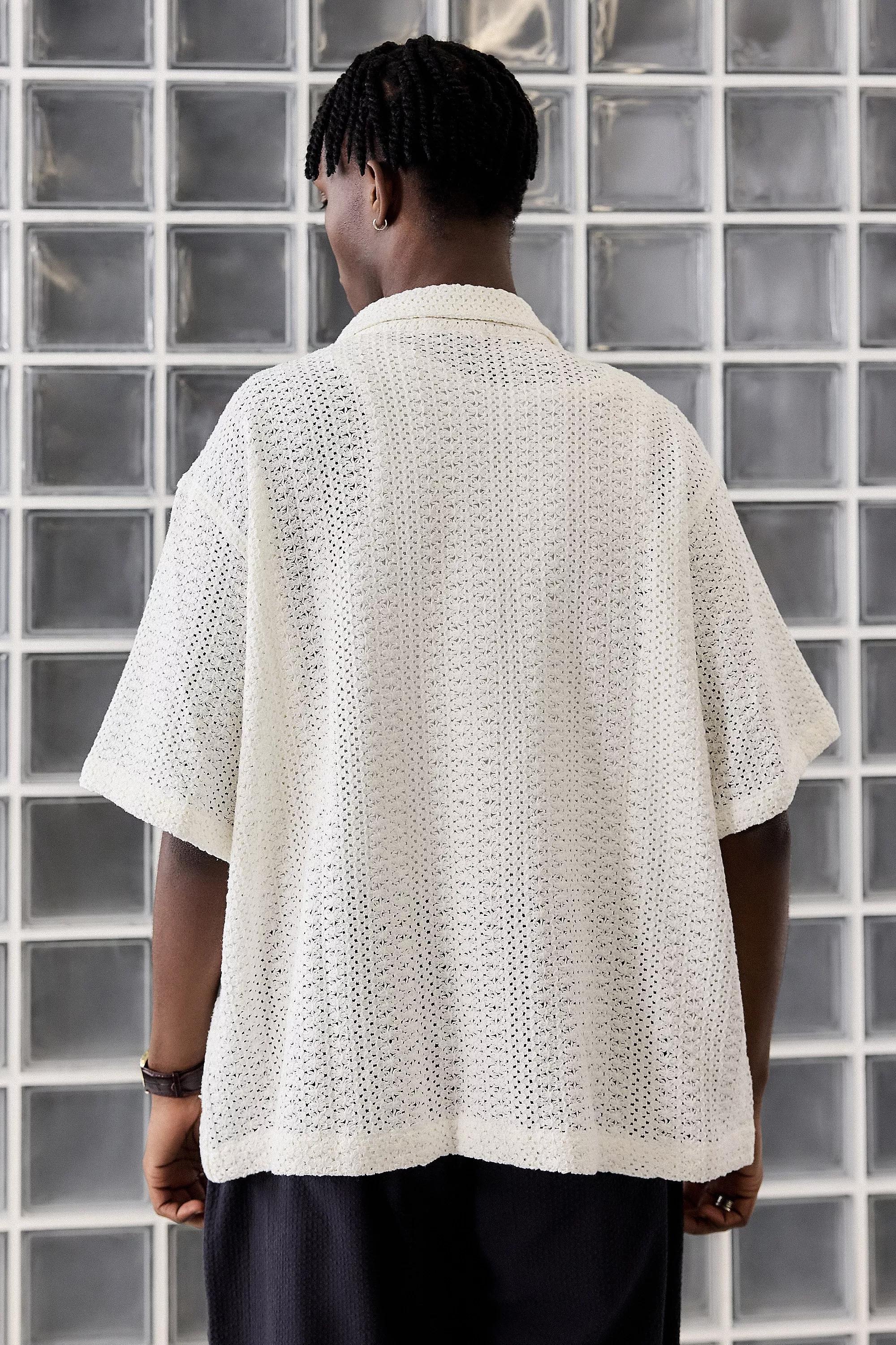White Loom Roman Shirt, , large image number 2
