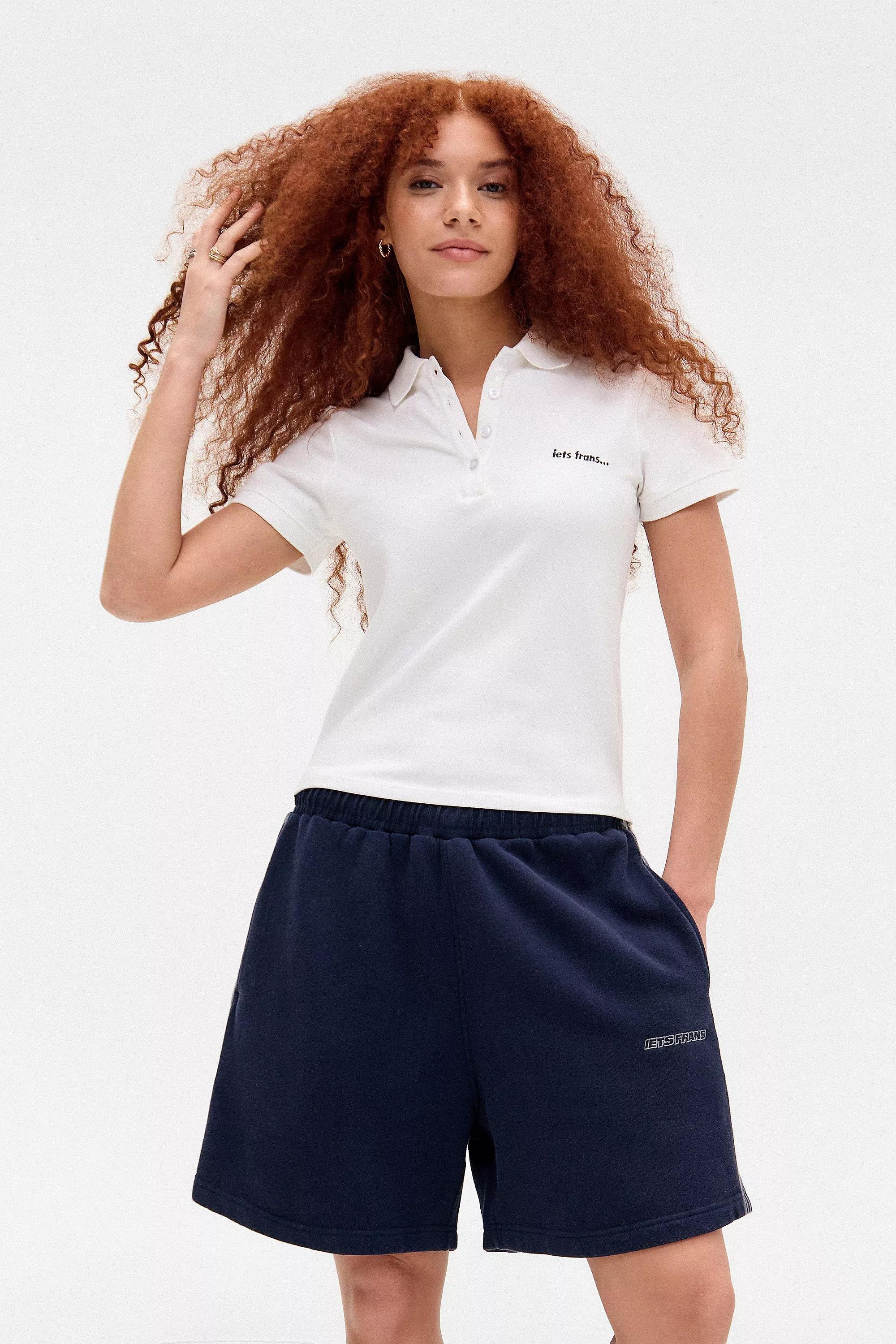 Navy Iets Frans... Harri Mid Jogger Shorts, , large image number 0