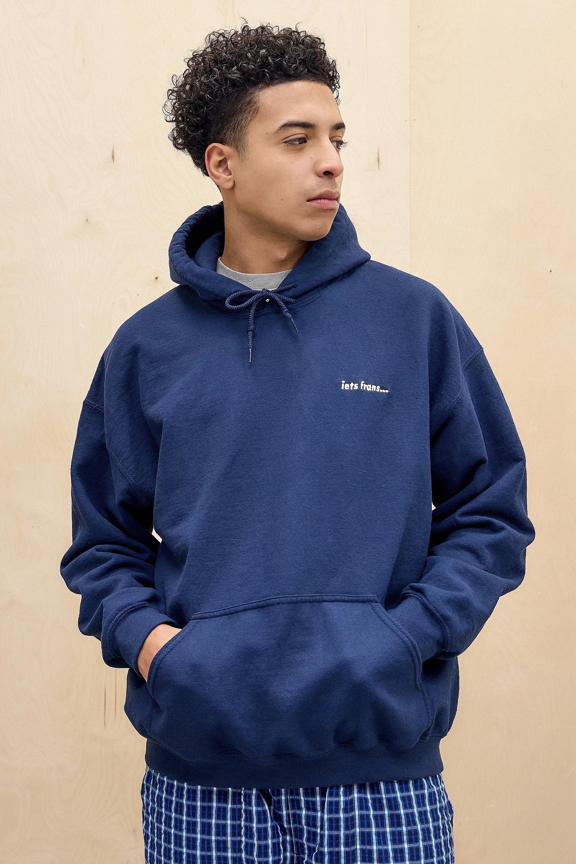 Navy Iets Frans� Hoodie, , large image number 0