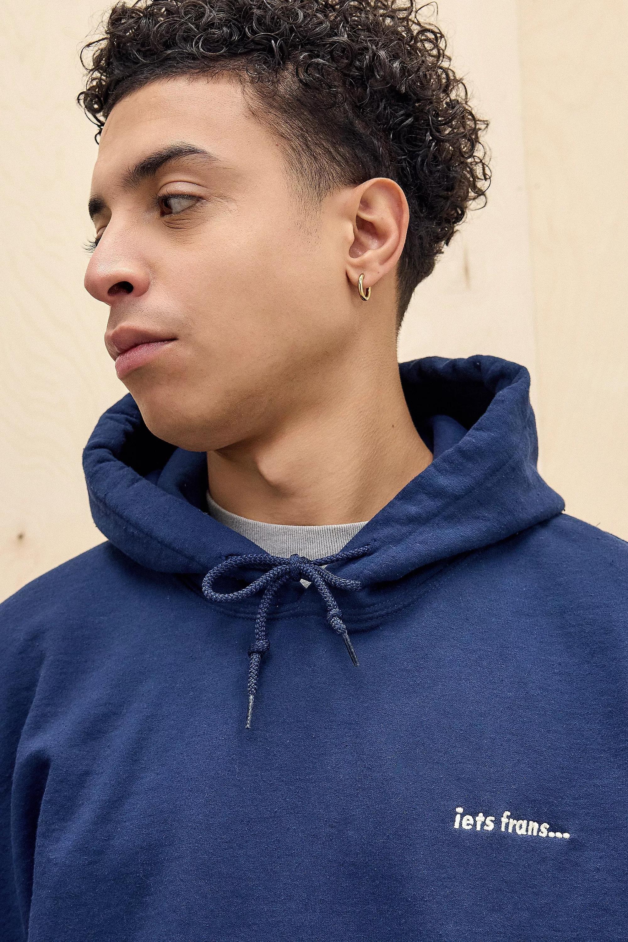 Navy Iets Frans� Hoodie, , large image number 2