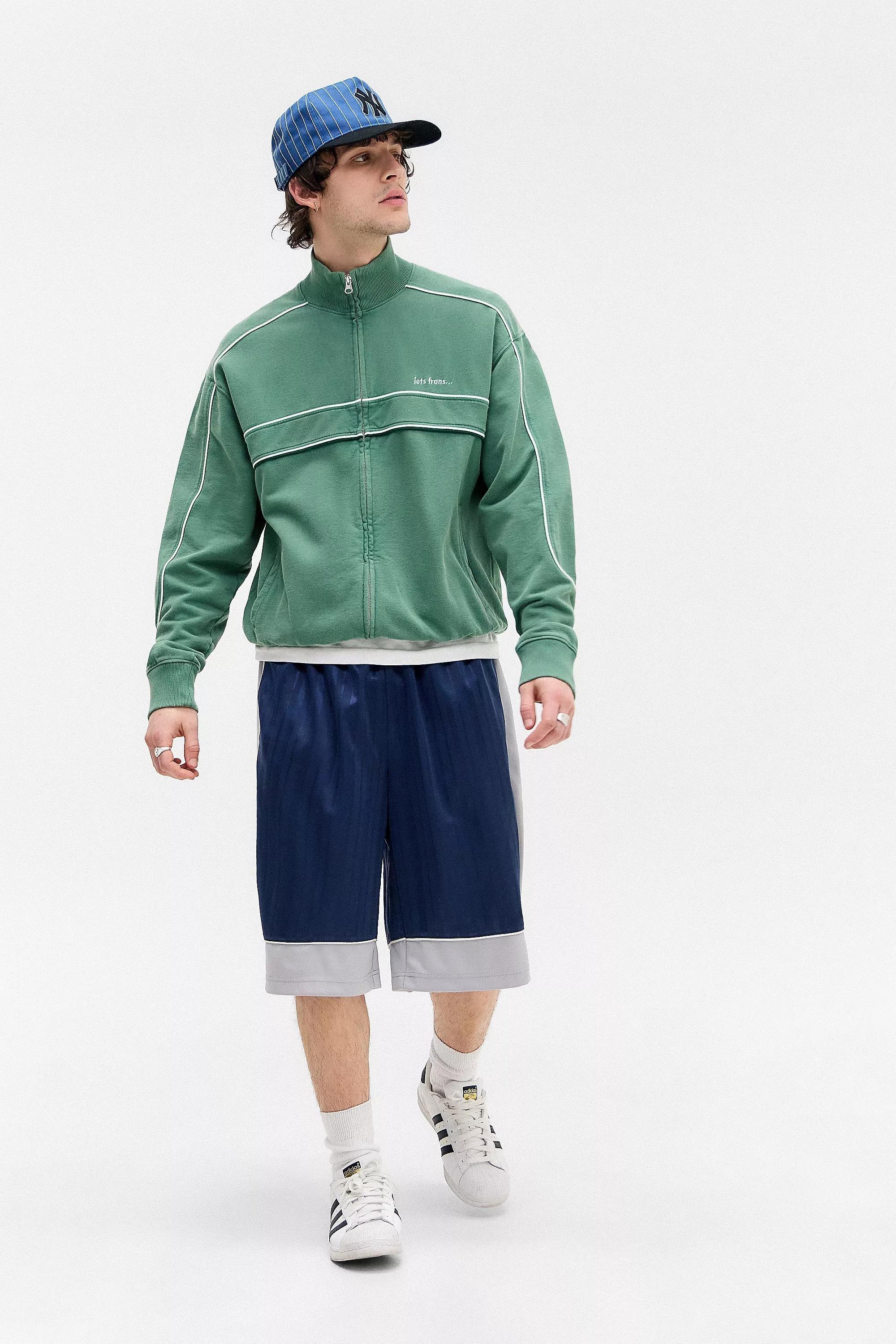 Green Iets Frans... Piped Track Top, , large image number 1