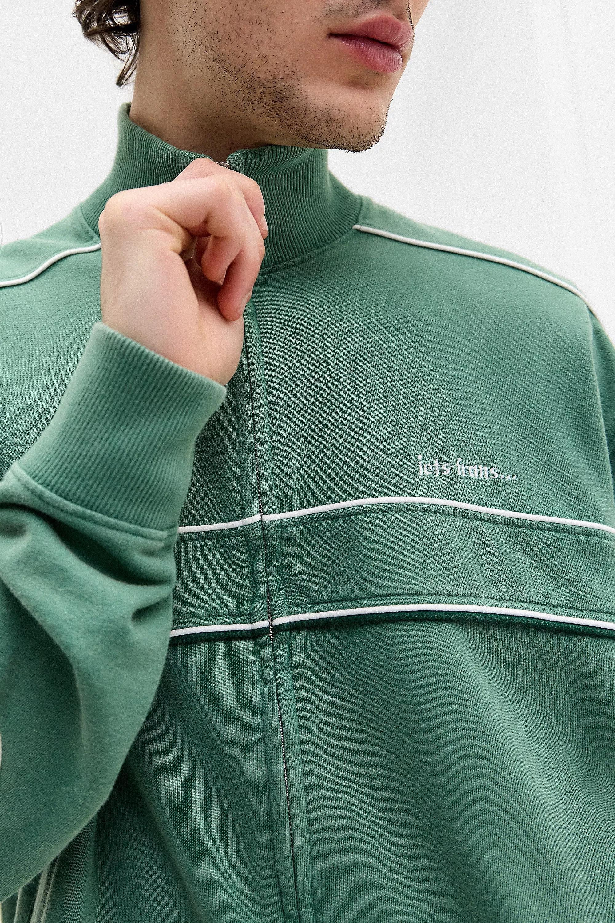 Green Iets Frans... Piped Track Top, , large image number 2