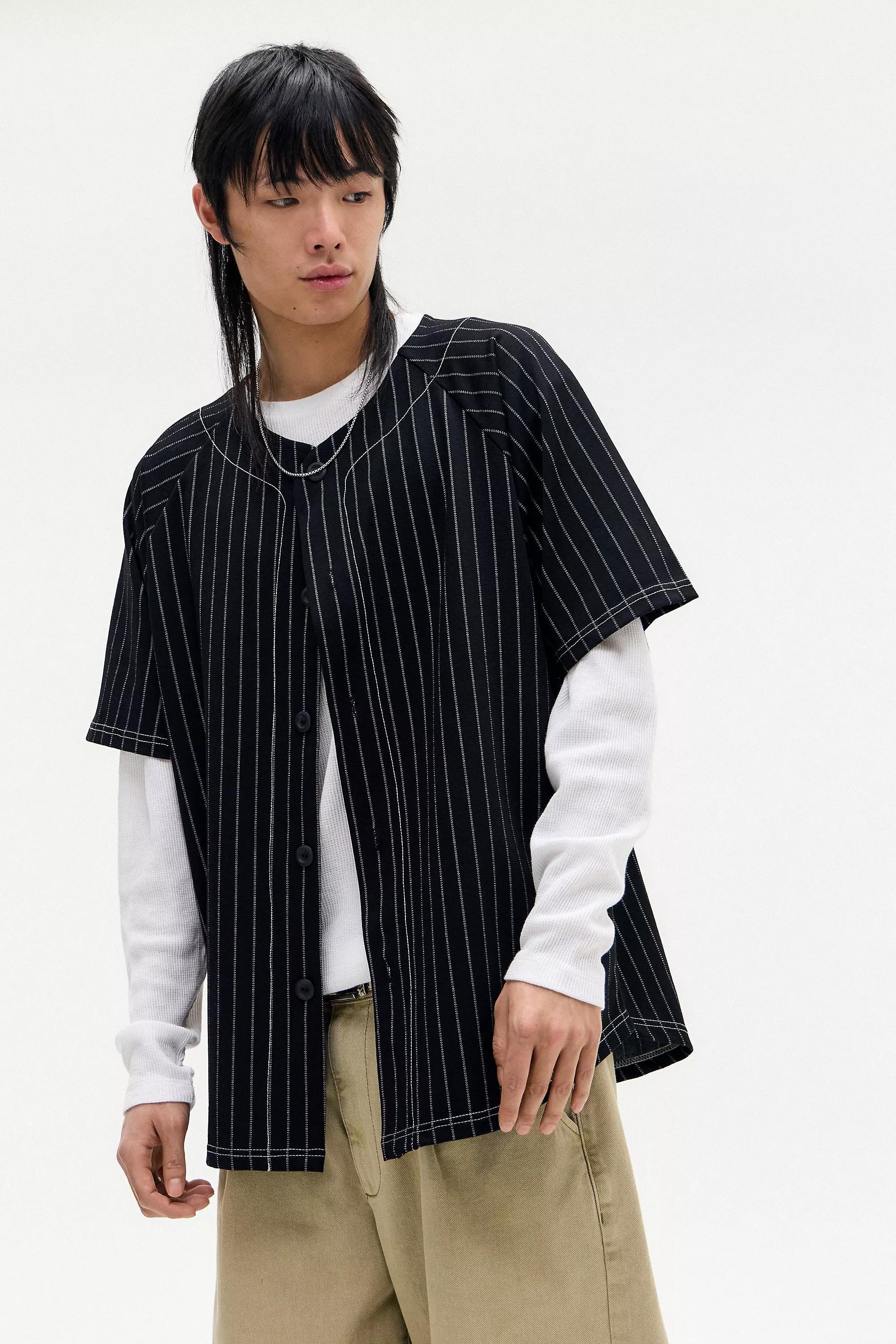 Black Archive At Uo Baseball Shirt, , large image number 0