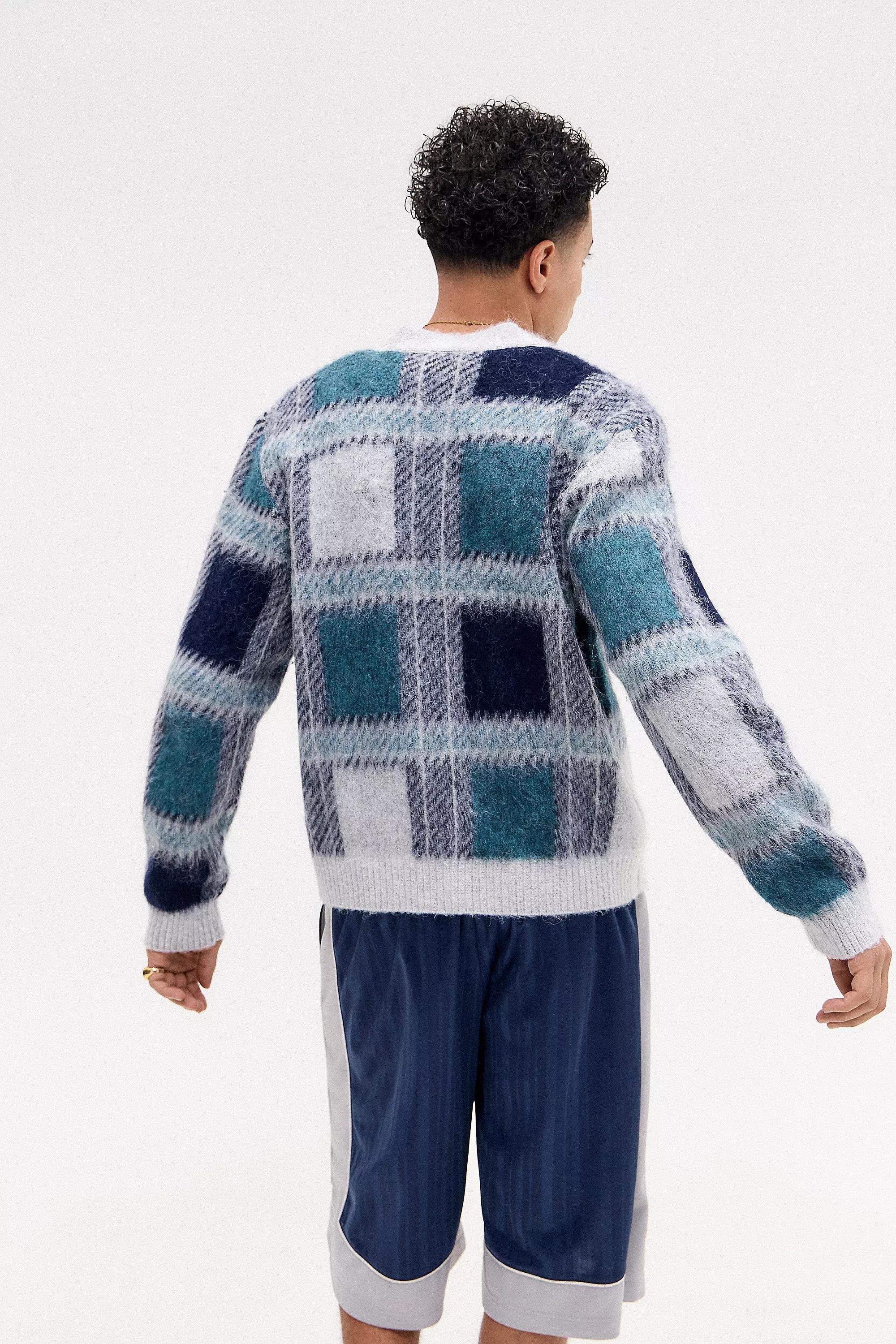 Grey Iets Frans� Check Cardigan, , large image number 4