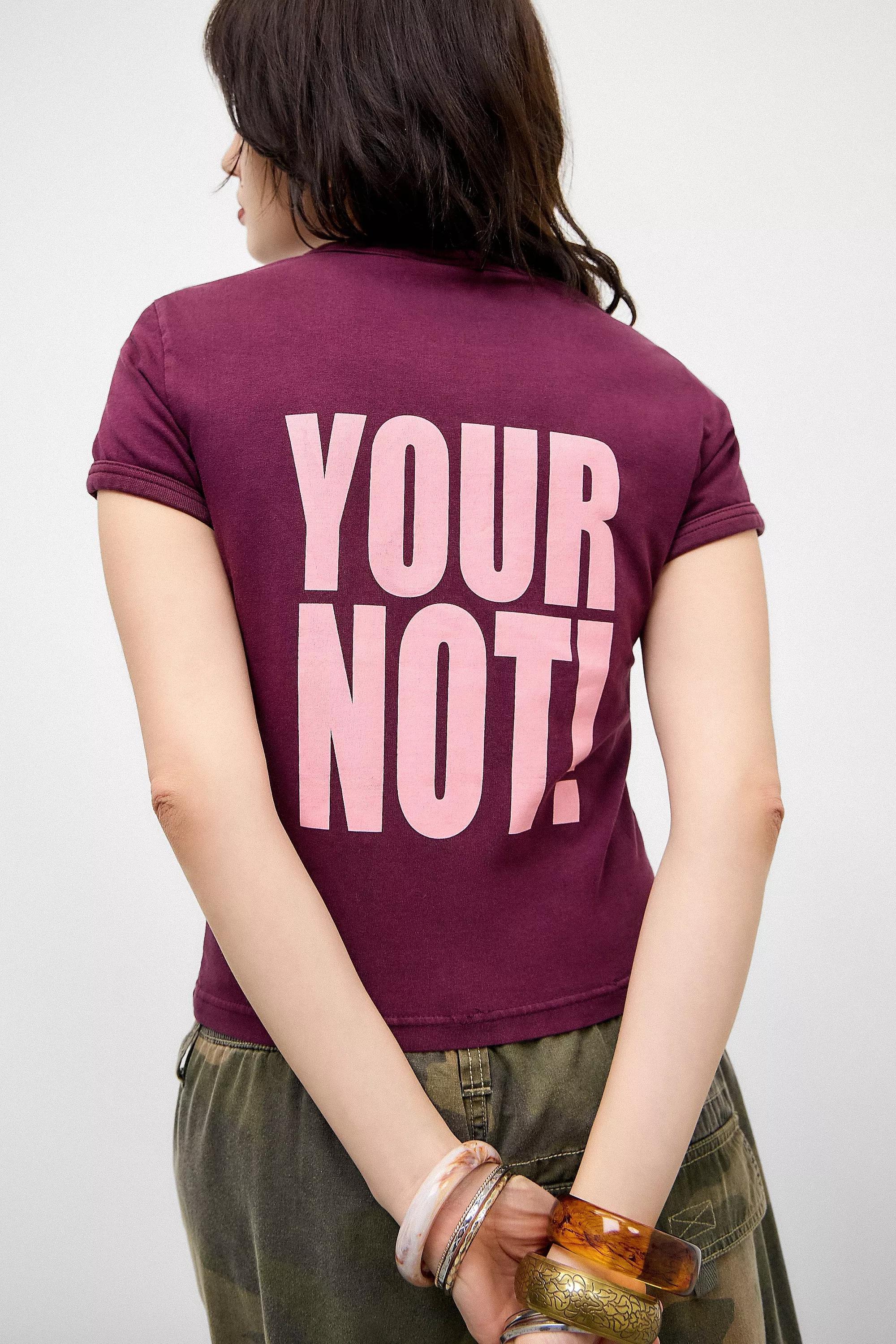 Purple Juicy Couture Uo Exclusive Thats Hot T-Shirt, , large image number 1