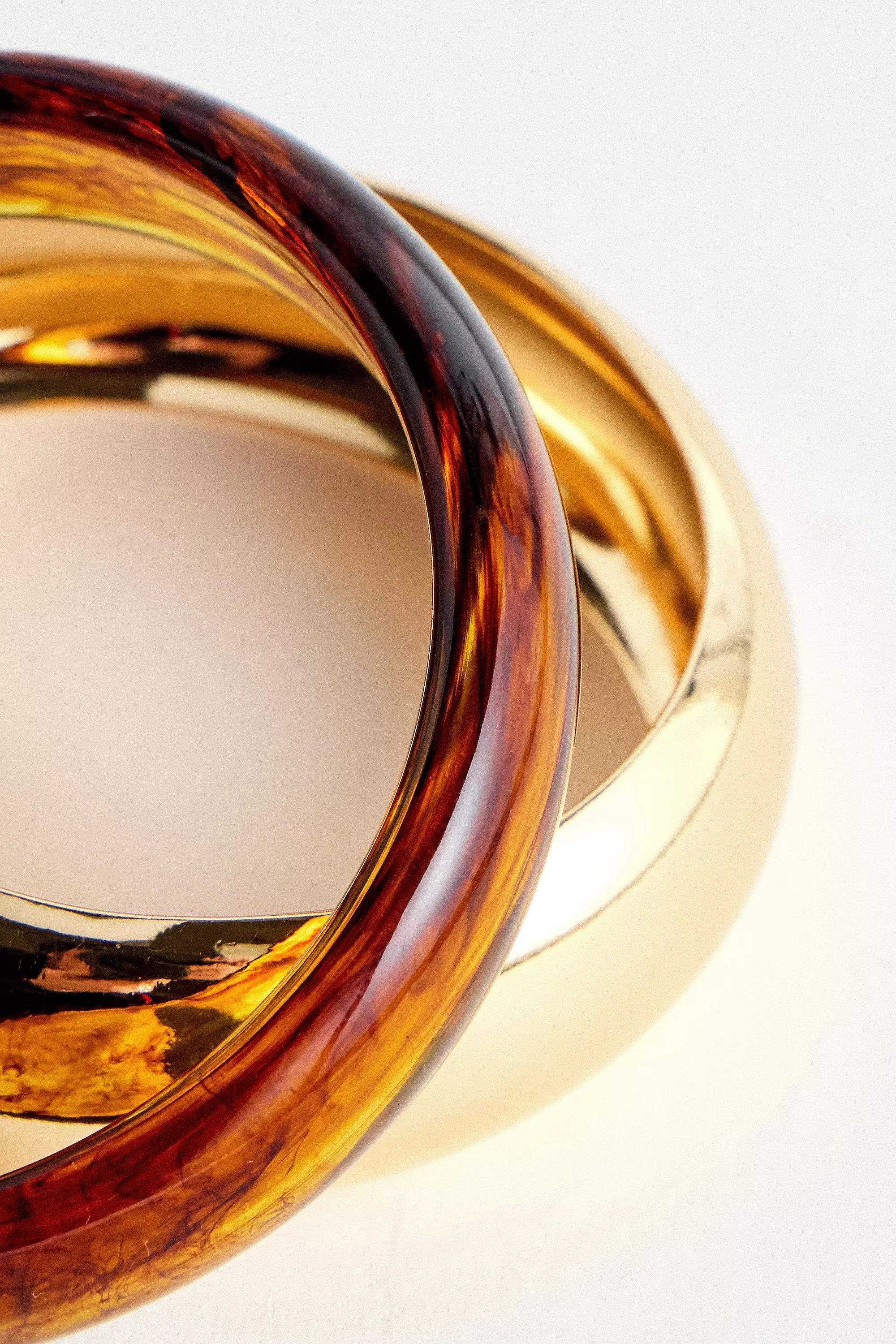 UO Set Of 2 Metal Bangles, ASSORT, large image number 1