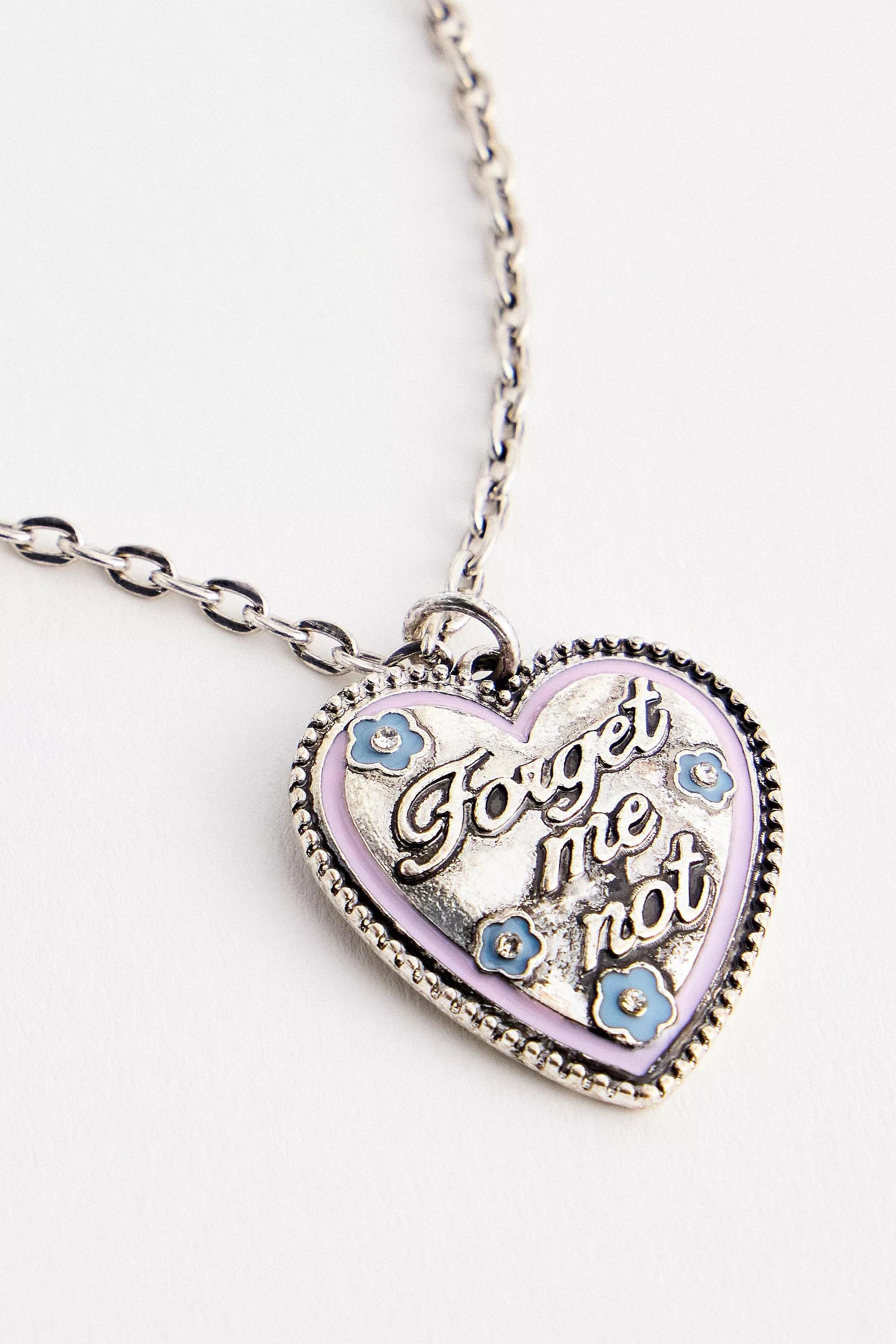 Silver Uo Pendant Necklace, SLVR, large image number 2