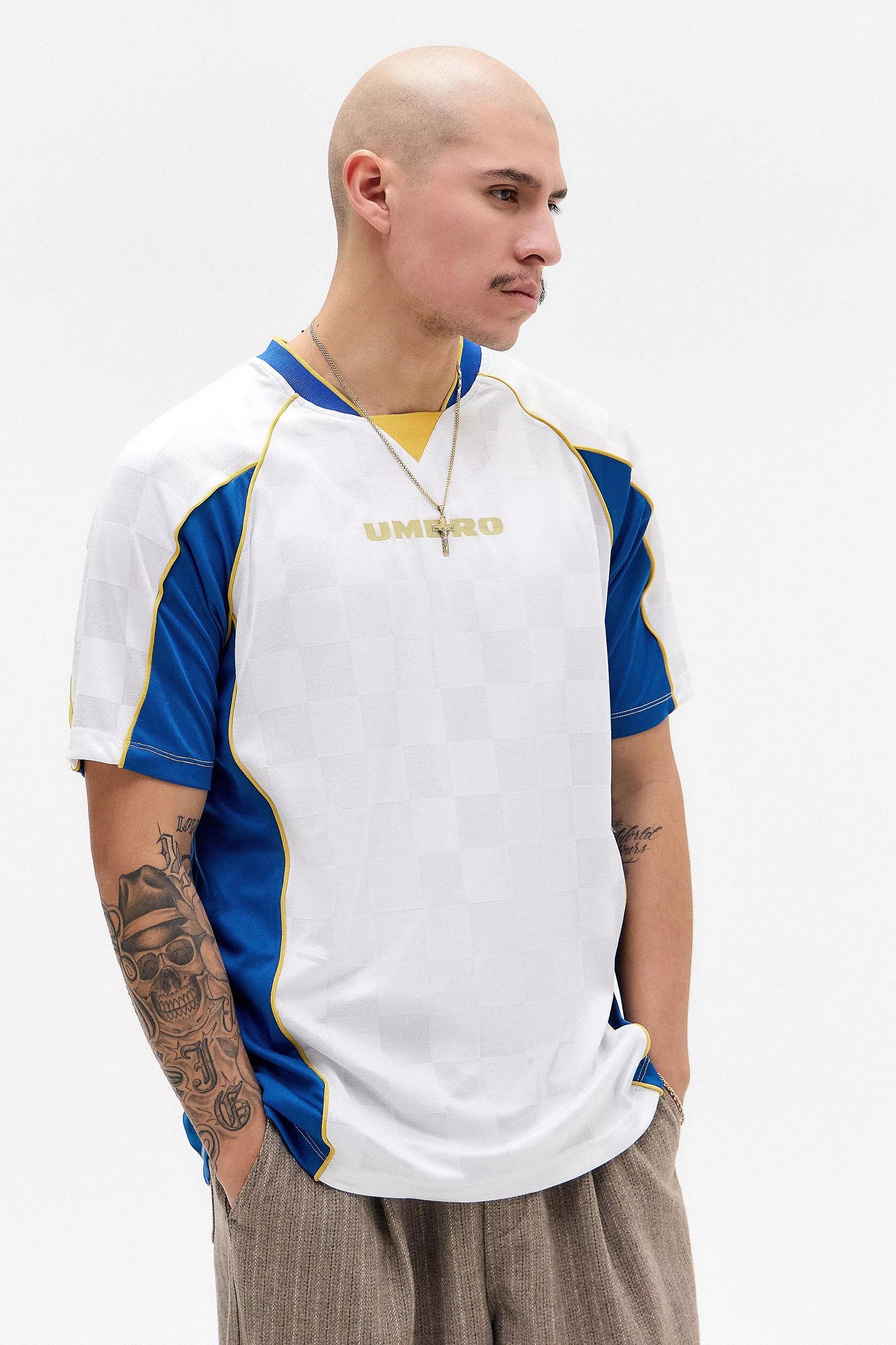 White Umbro Panel T-Shirt, WHT, large image number 0