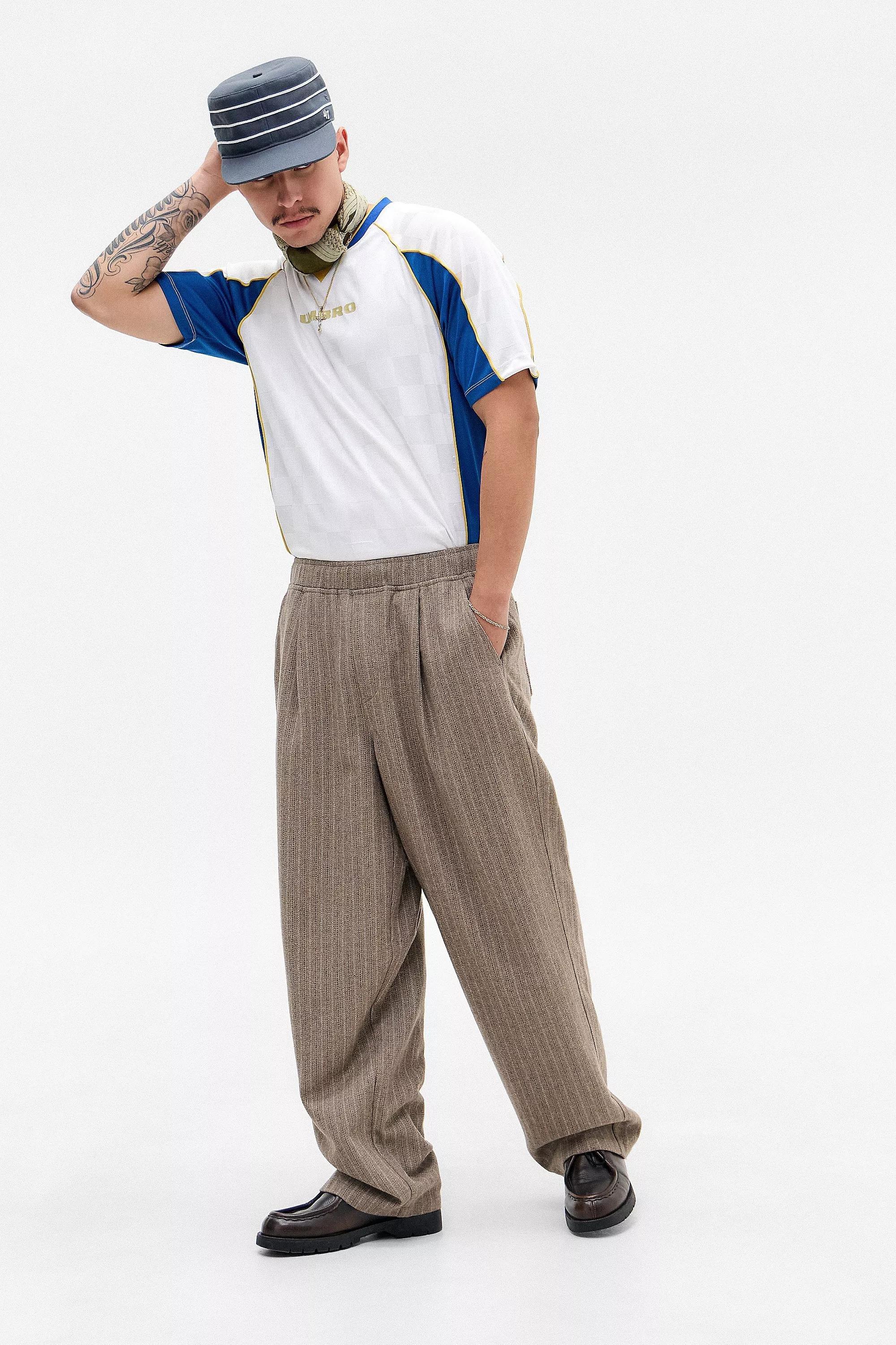 White Umbro Panel T-Shirt, WHT, large image number 2