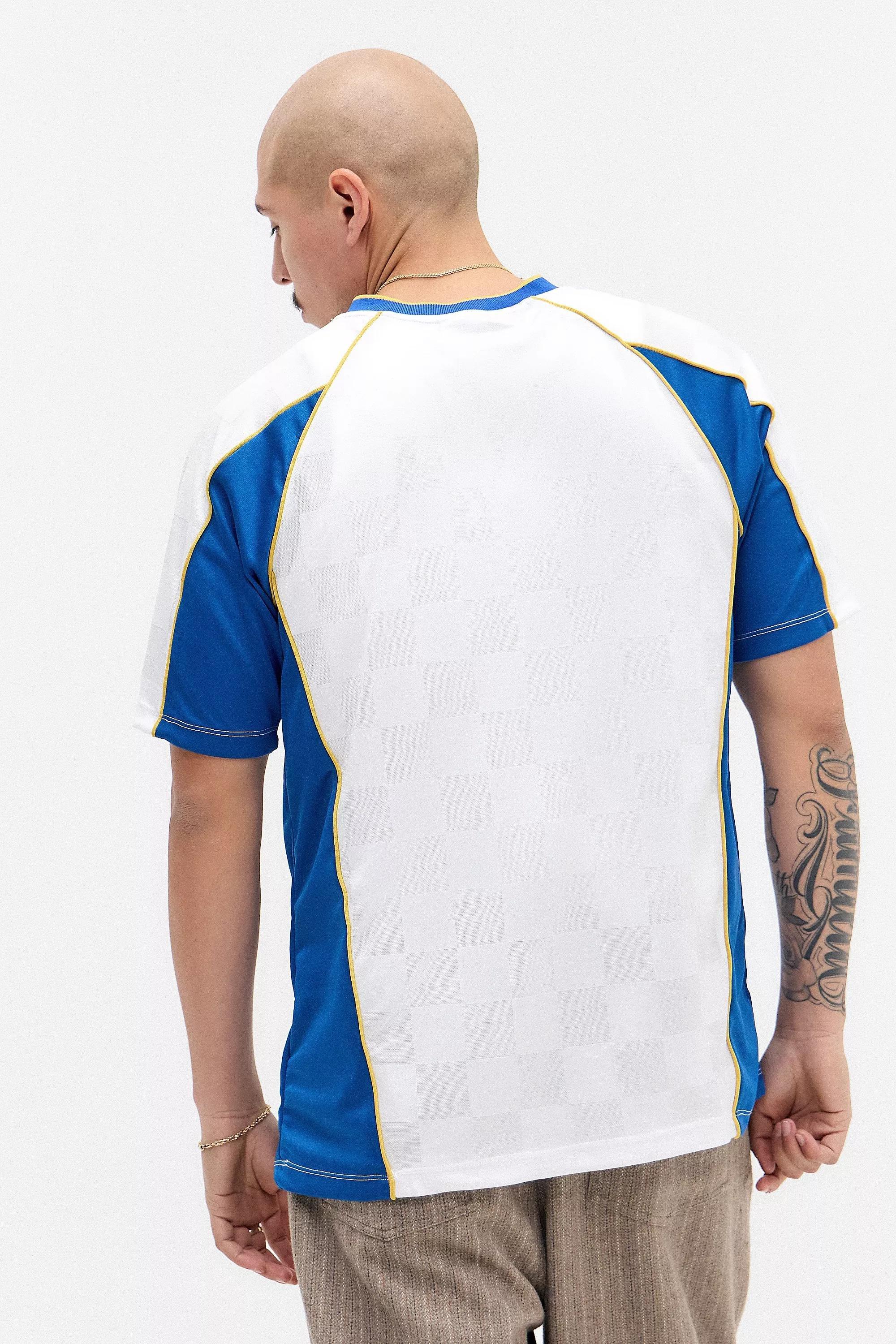 White Umbro Panel T-Shirt, WHT, large image number 3