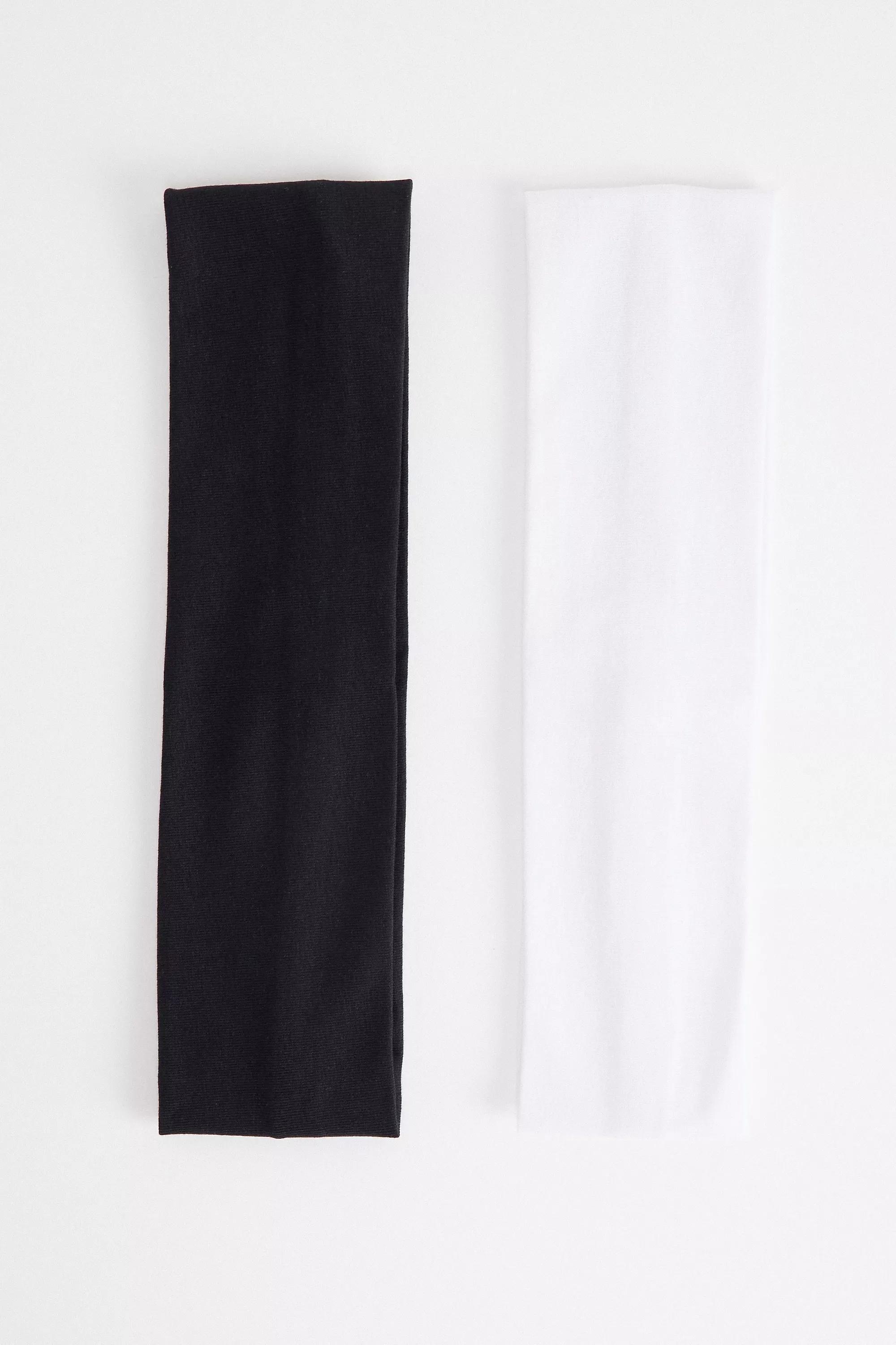 UO Black Headband 2-Pack, BLK, large image number 0