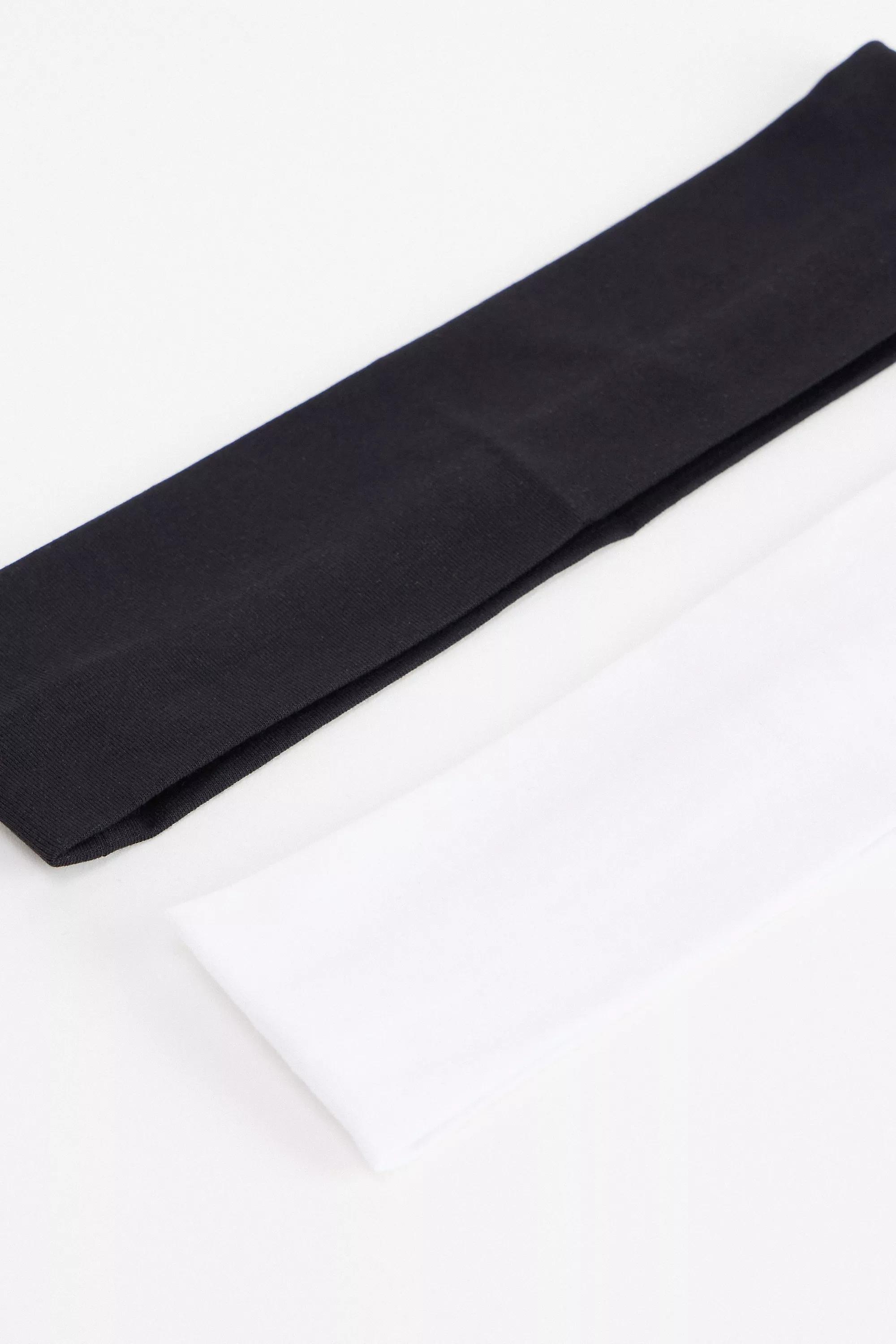 UO Black Headband 2-Pack, BLK, large image number 1