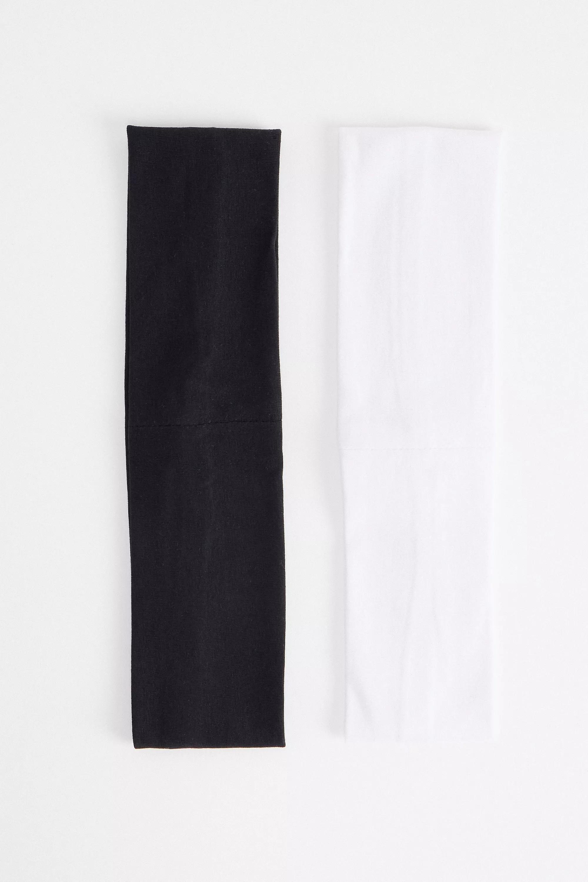 UO Black Headband 2-Pack, BLK, large image number 2