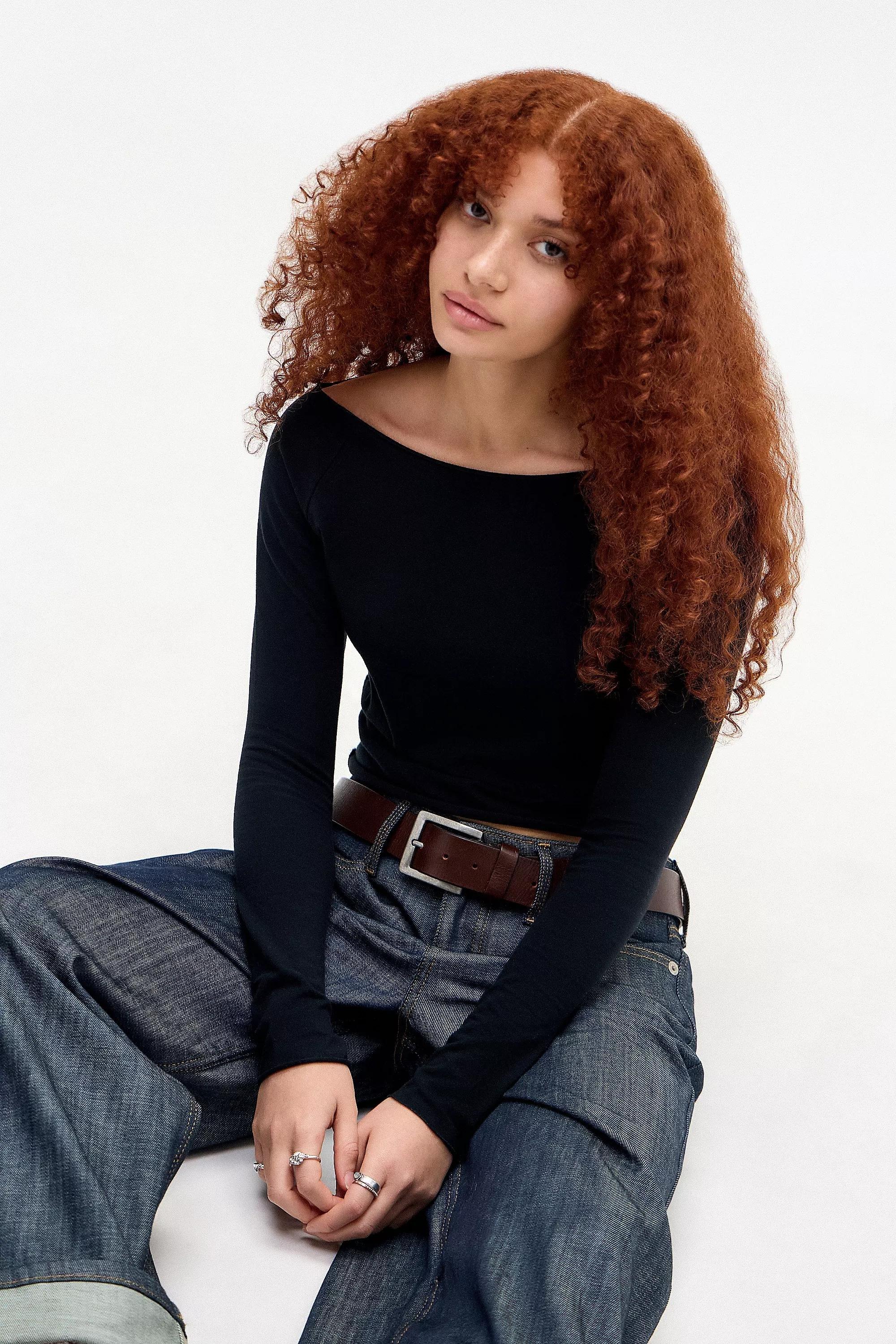 Black Out From Under Long Sleeve Top, , large image number 0