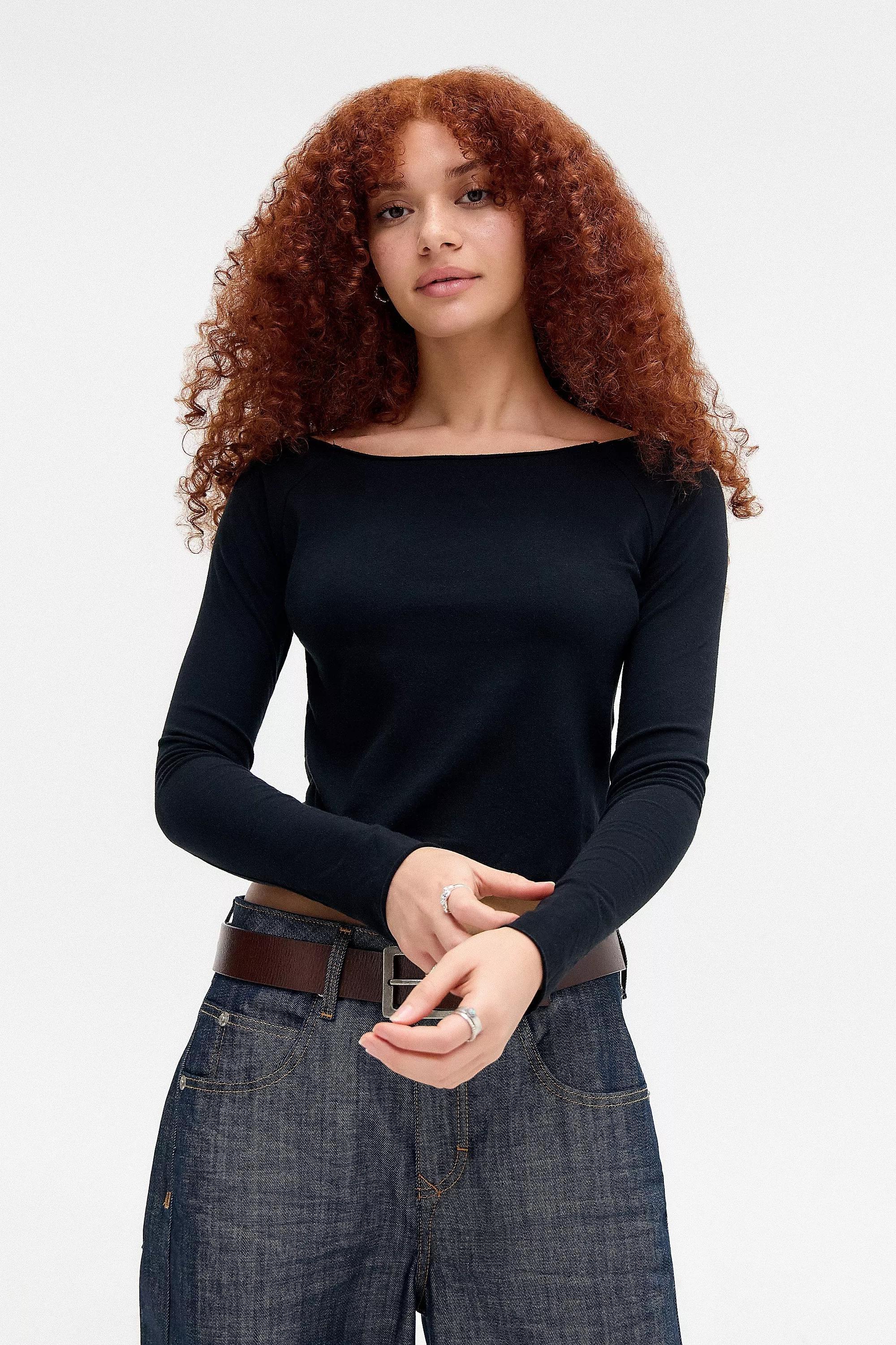 Black Out From Under Long Sleeve Top, , large image number 2