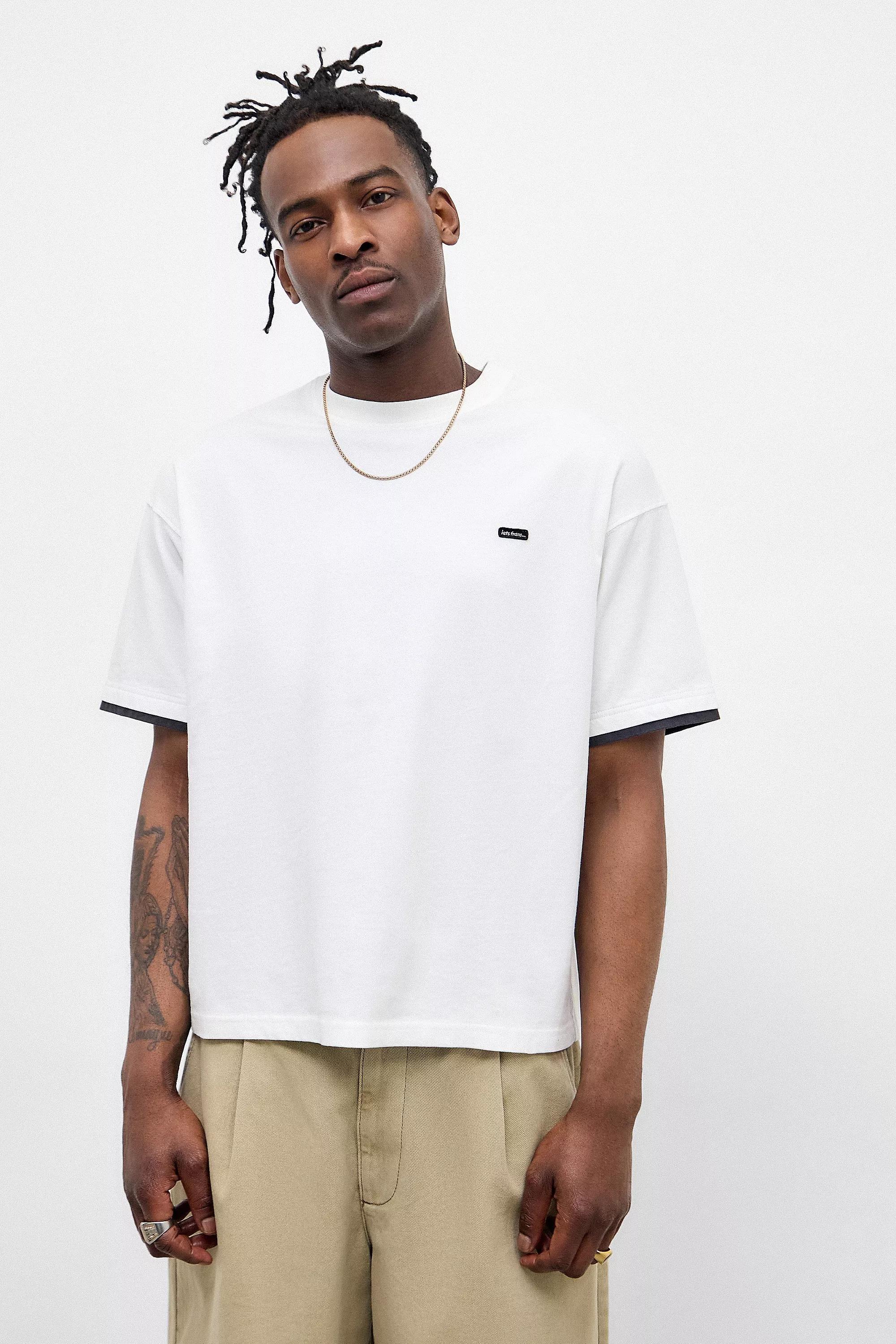White Iets Frans... White Double Layer T-Shirt, , large image number 0