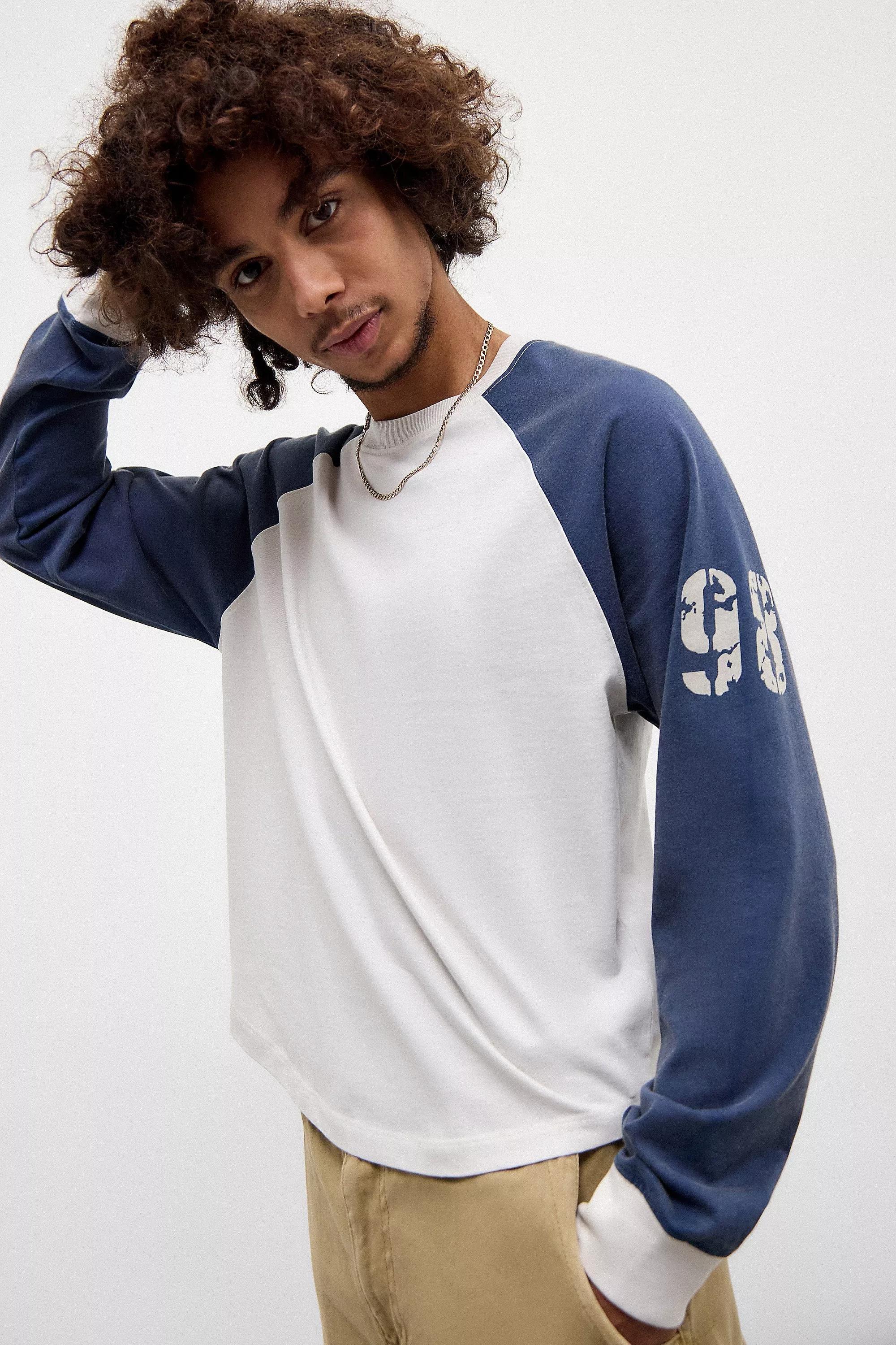 Cream Bdg Camp Arizona Raglan T-Shirt, , large image number 0