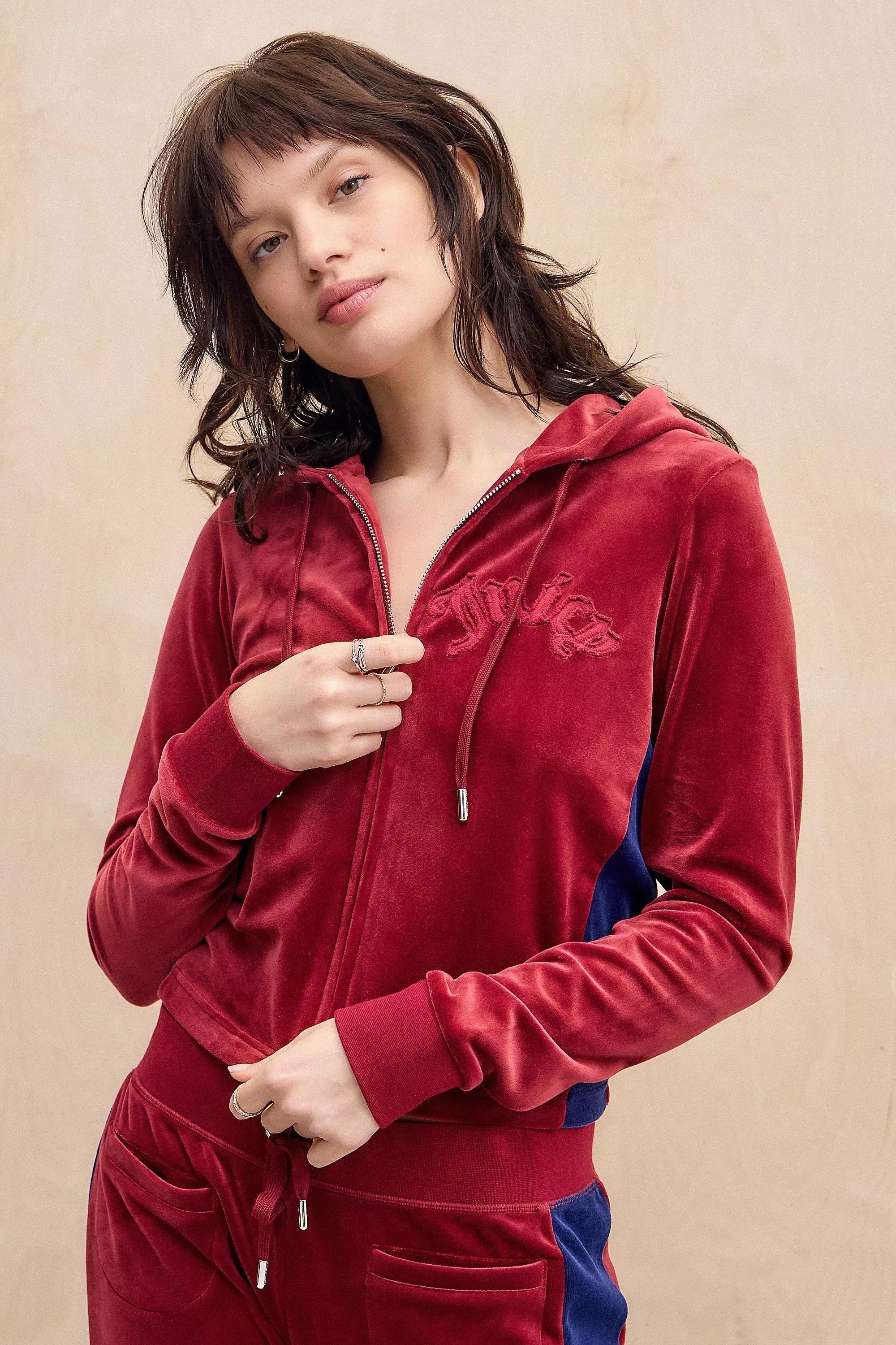 Wine Juicy Couture Uo Exclusive Hoodie, , medium