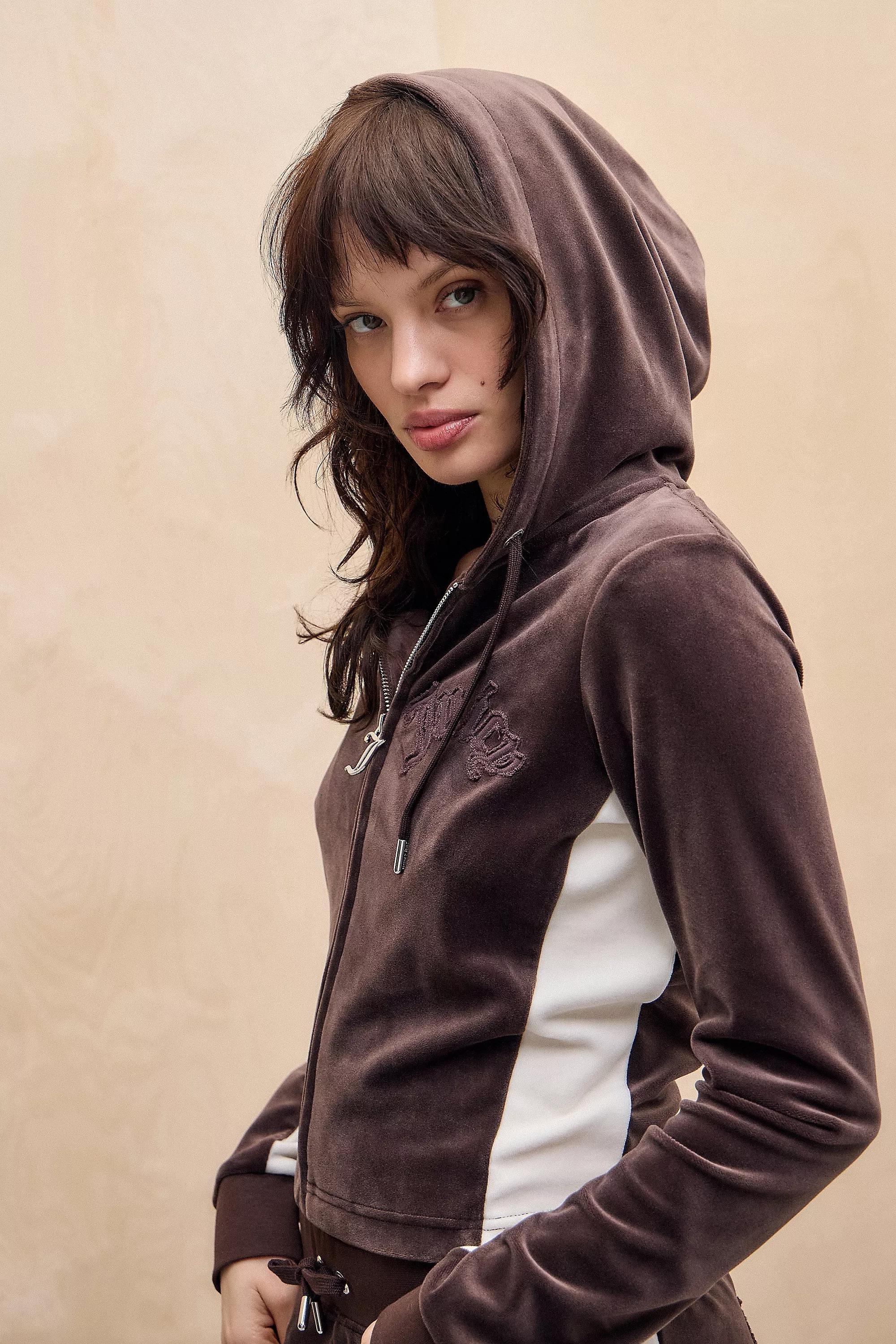 Brown Juicy Couture Uo Exclusive Hoodie, , medium