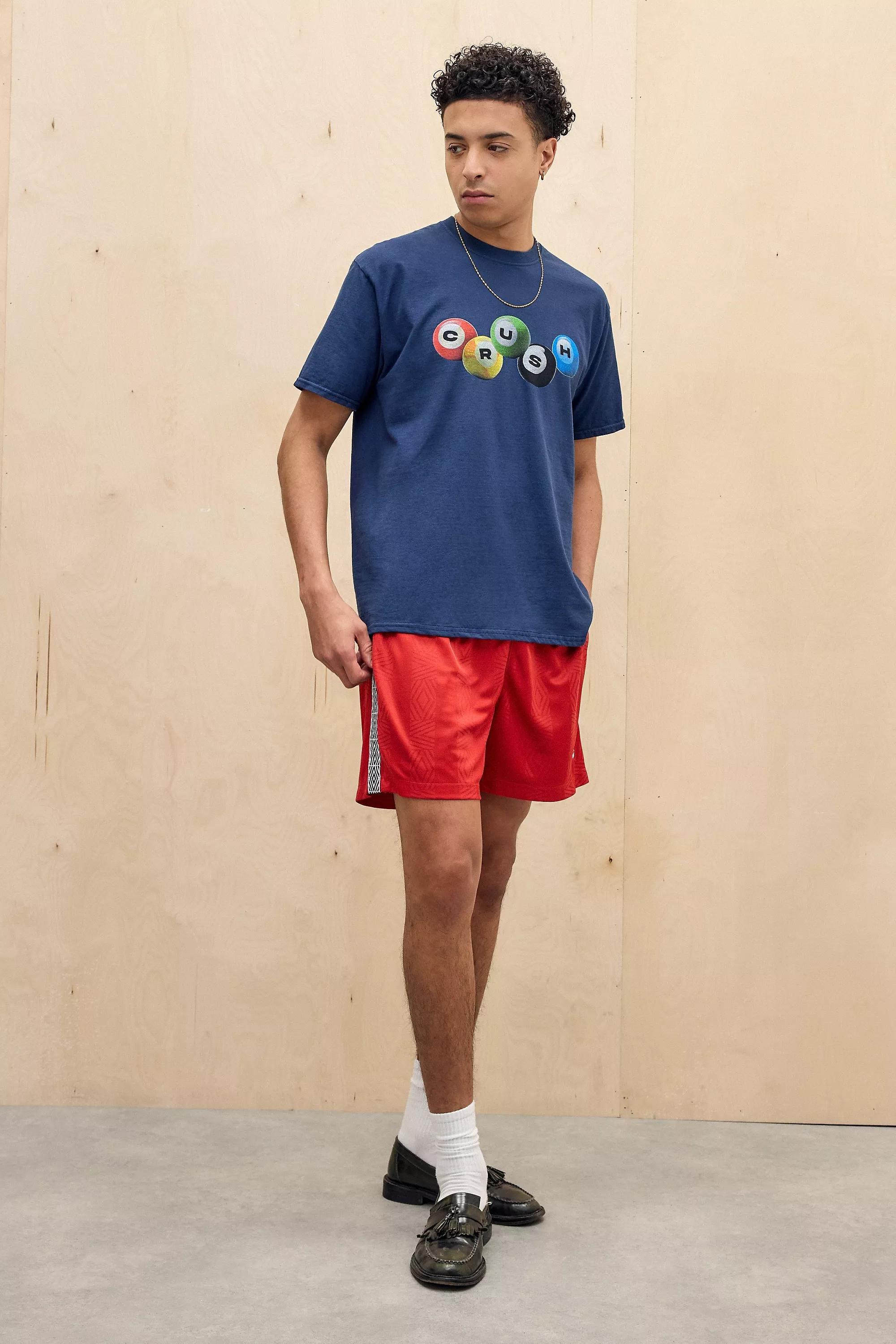 Navy Uo Printed T-Shirt, , large image number 1