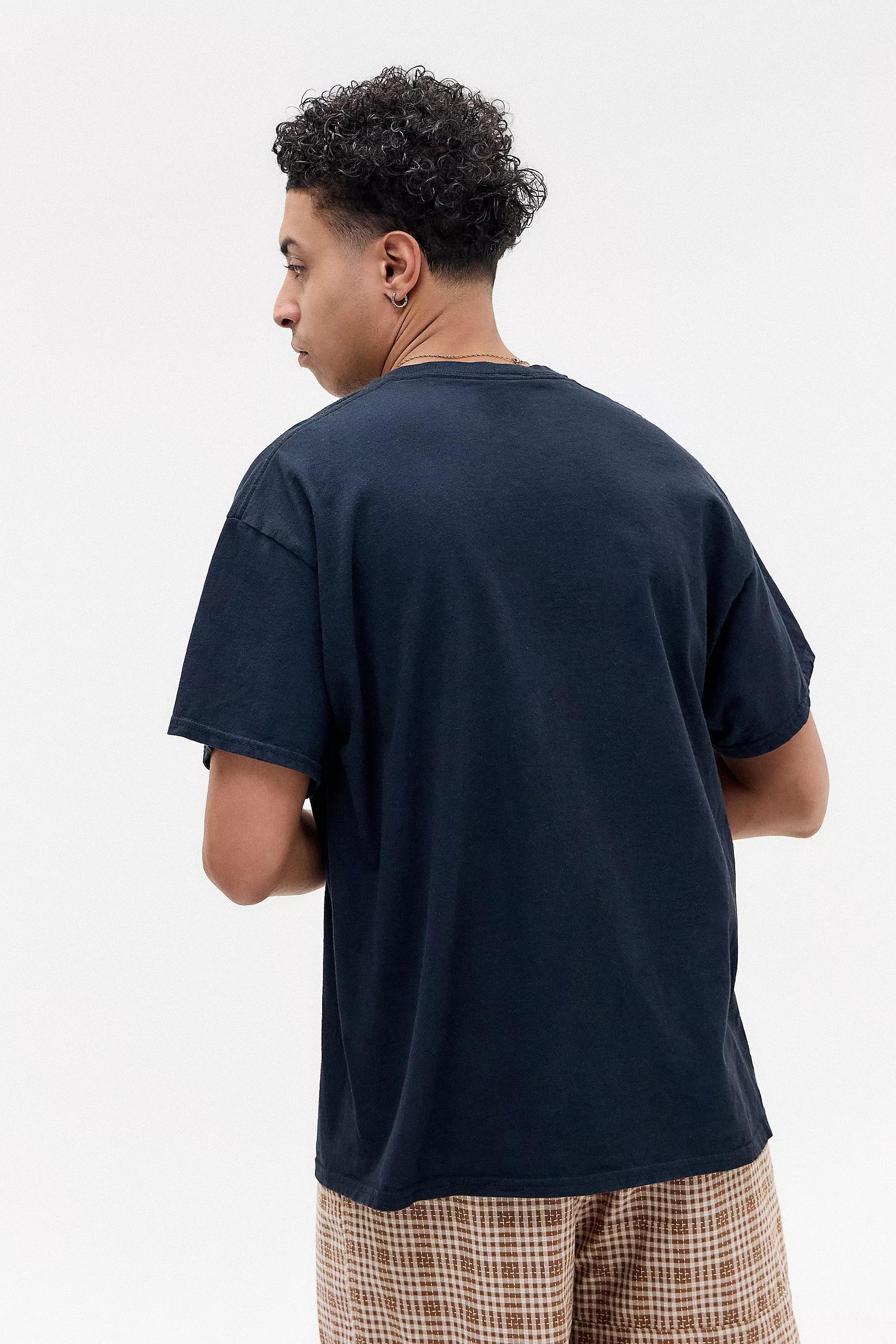 Black Uo Printed T-Shirt, , large image number 3