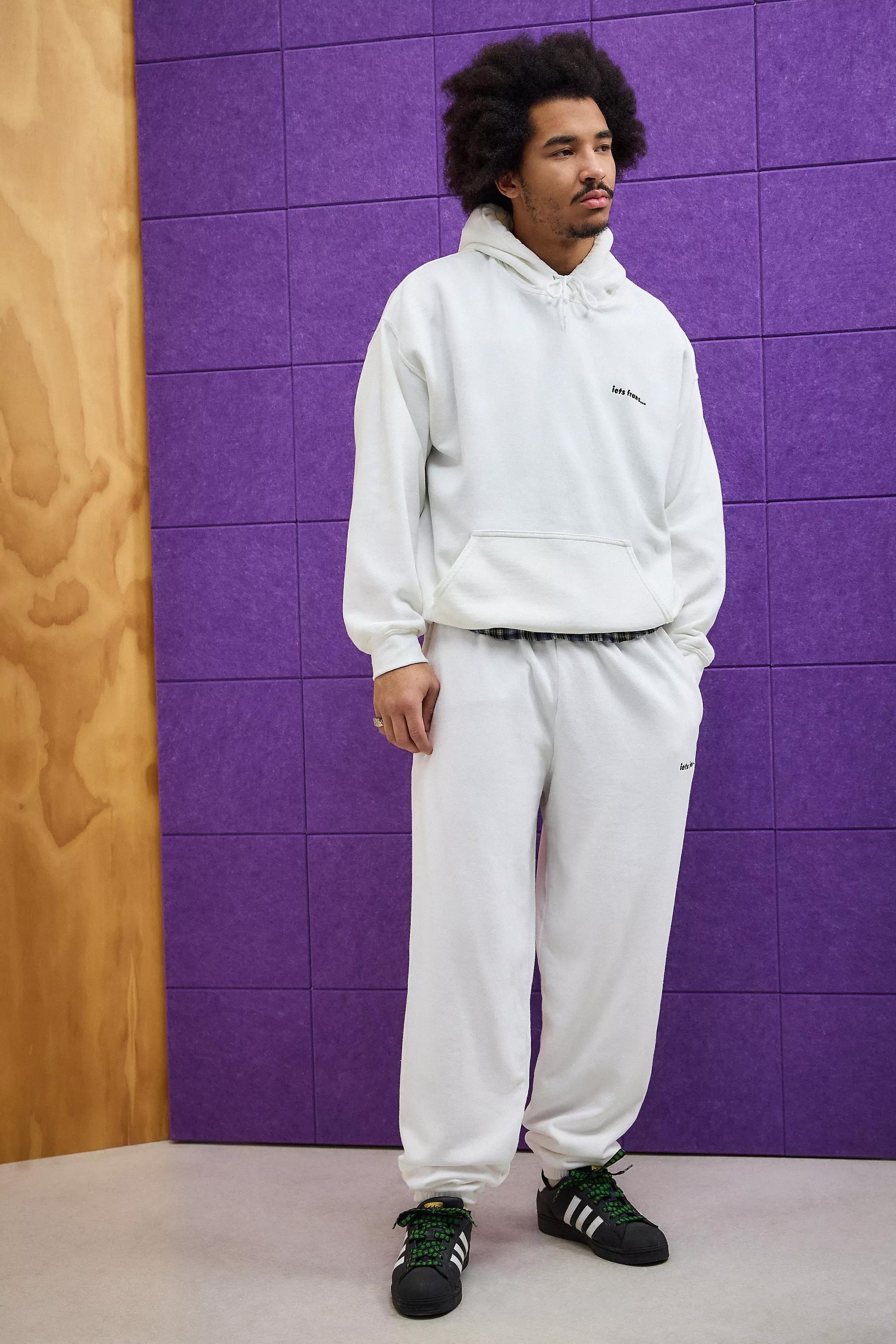 White Iets Frans... Relaxed Hoodie, , large image number 2