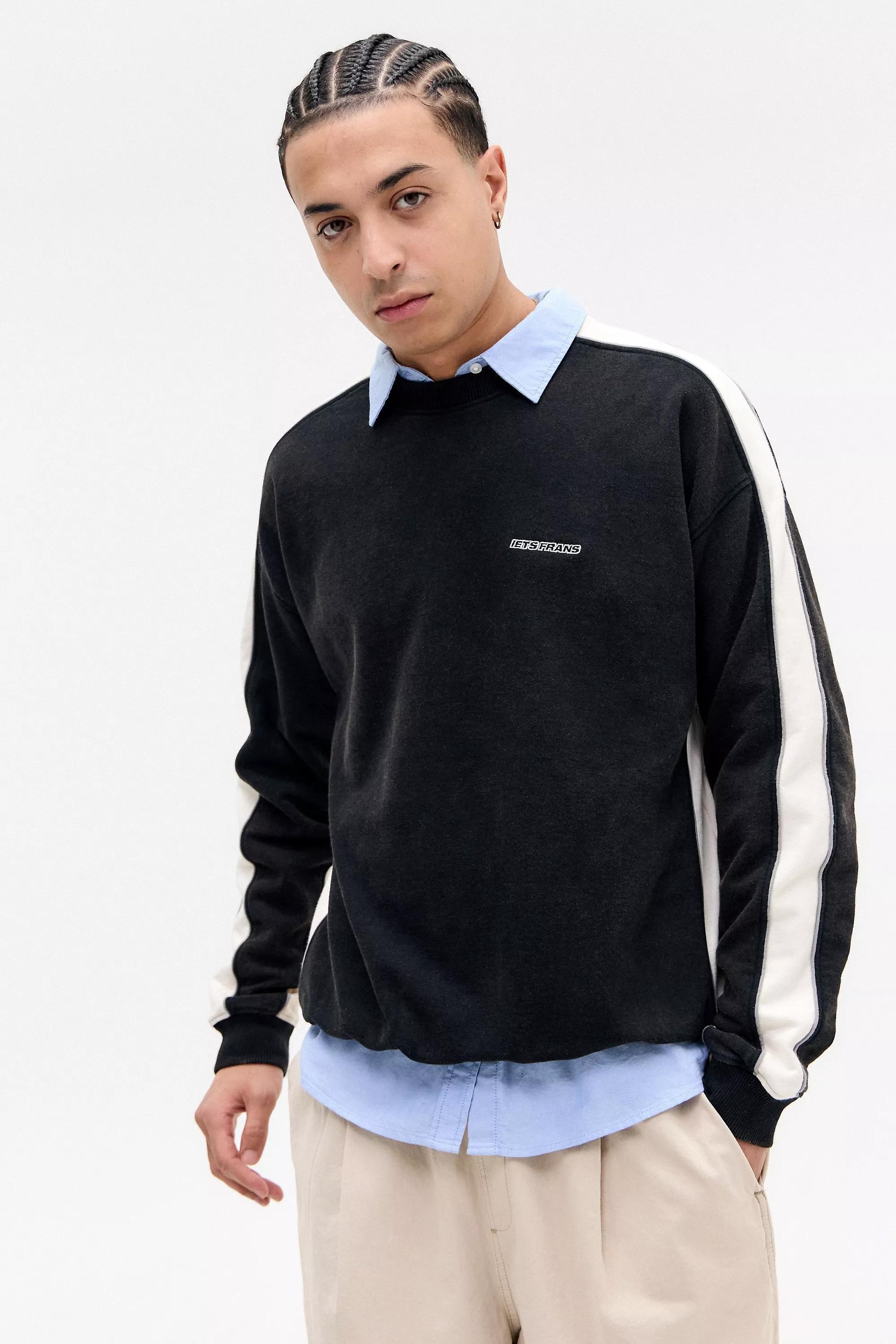 Black UO Iets Frans.... Sweatshirt, , medium