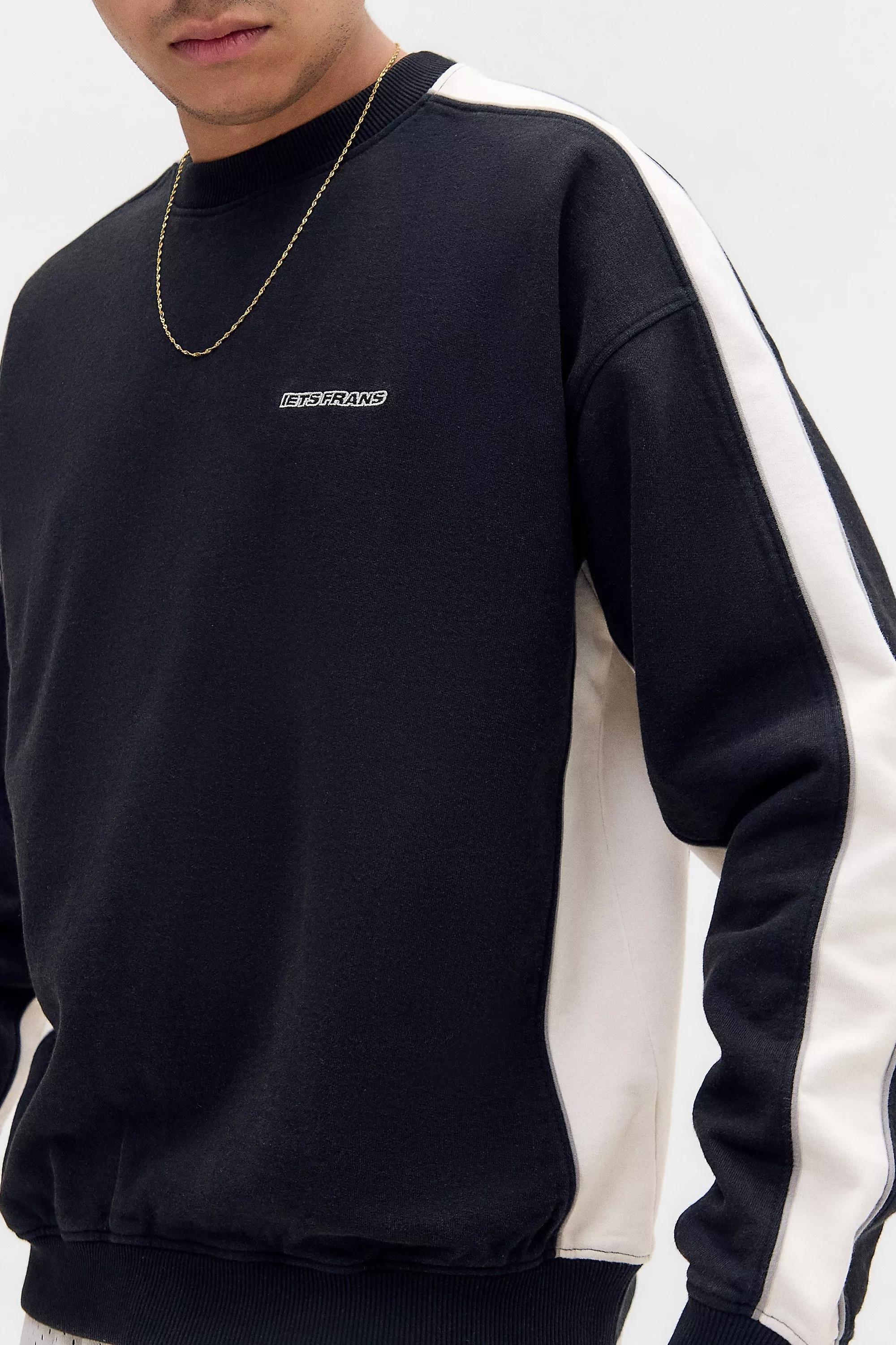 Black UO Iets Frans.... Sweatshirt, BLK, medium