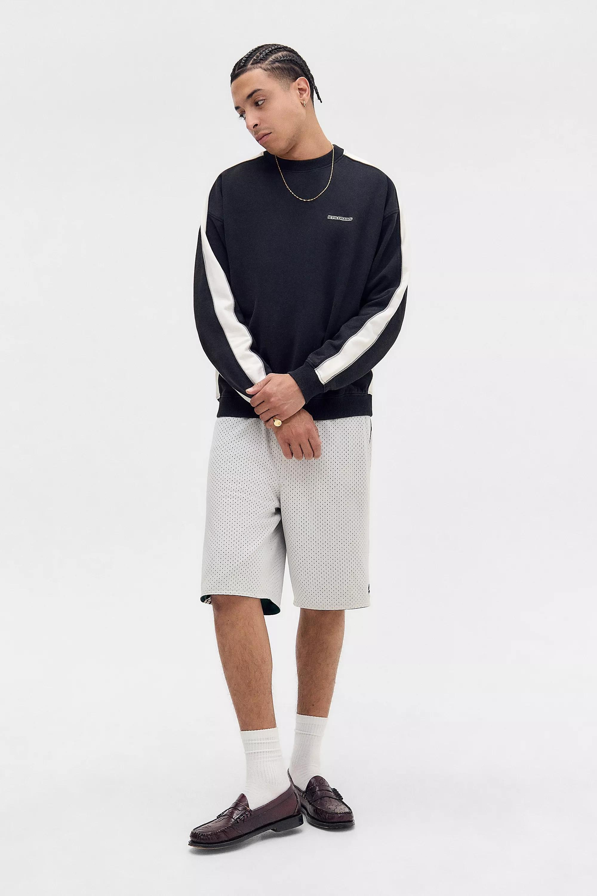 Black UO Iets Frans.... Sweatshirt, BLK, medium