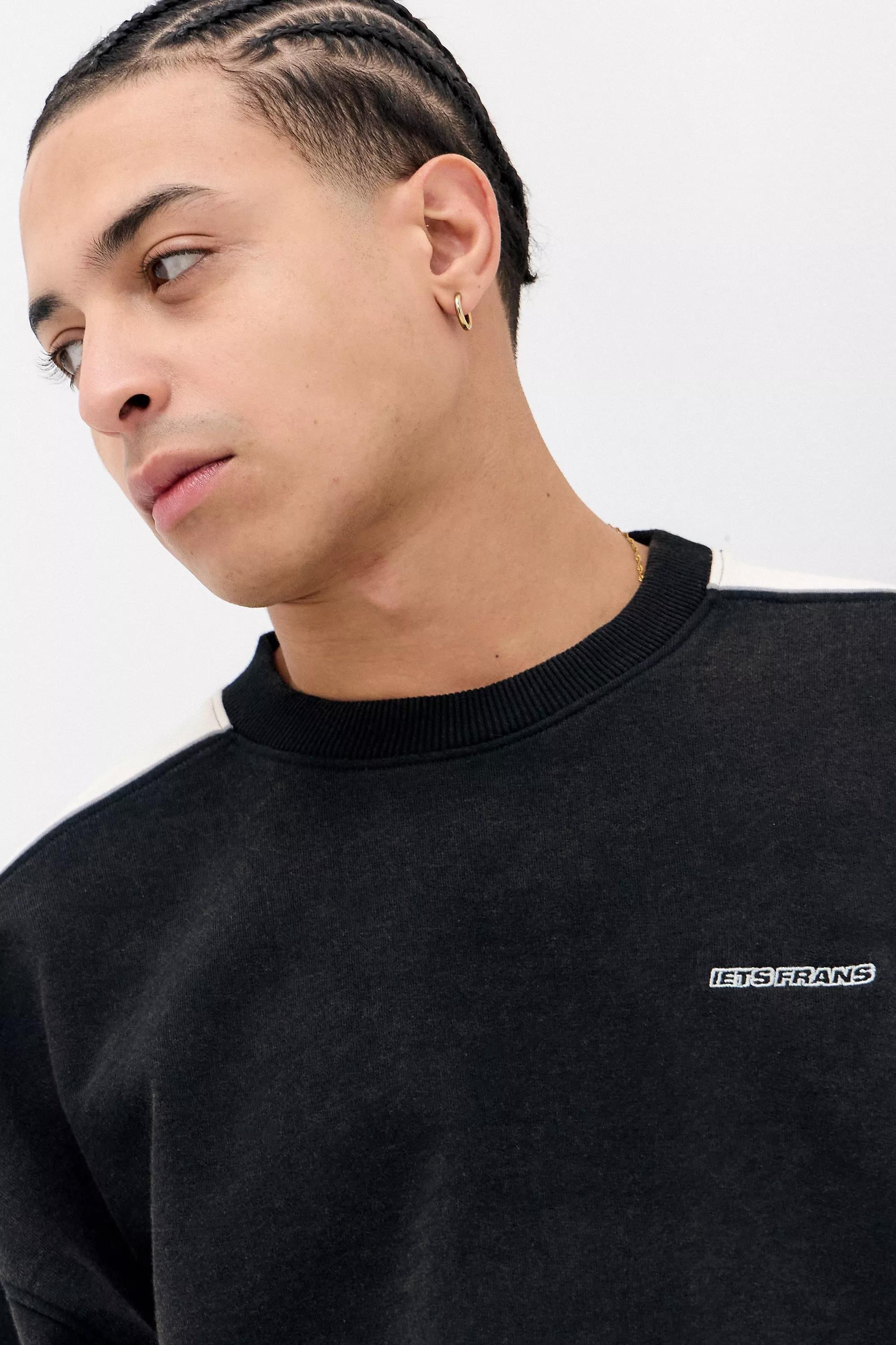Black UO Iets Frans.... Sweatshirt, , large image number 4
