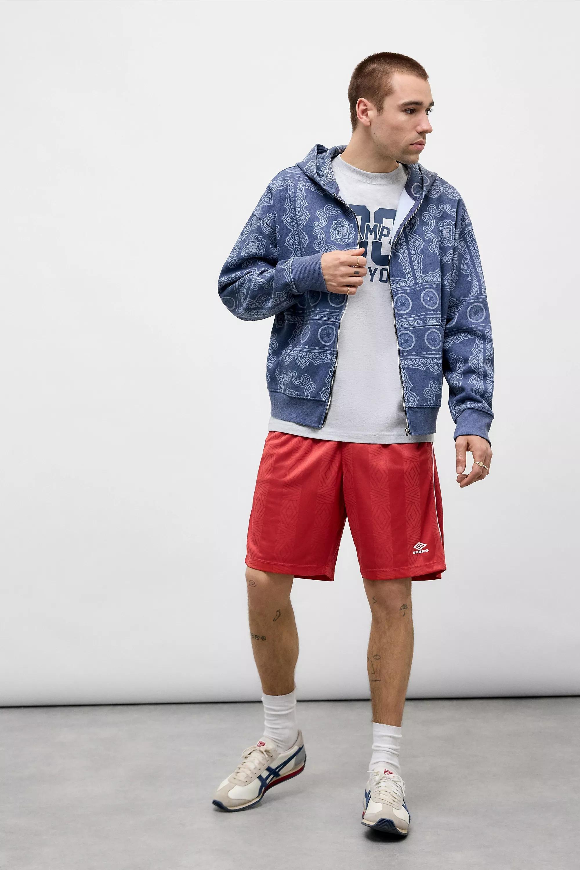 Grey Ed Hardy Grey Battle Dragon Jogger Shorts, GREY, large image number 1