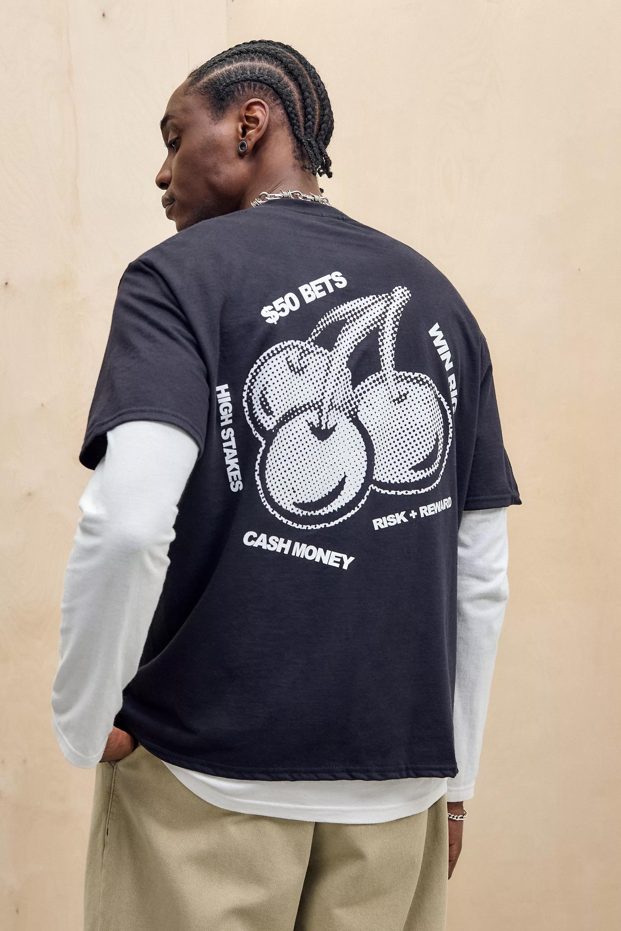 Black UO Cherry T-Shirt, , large image number 0