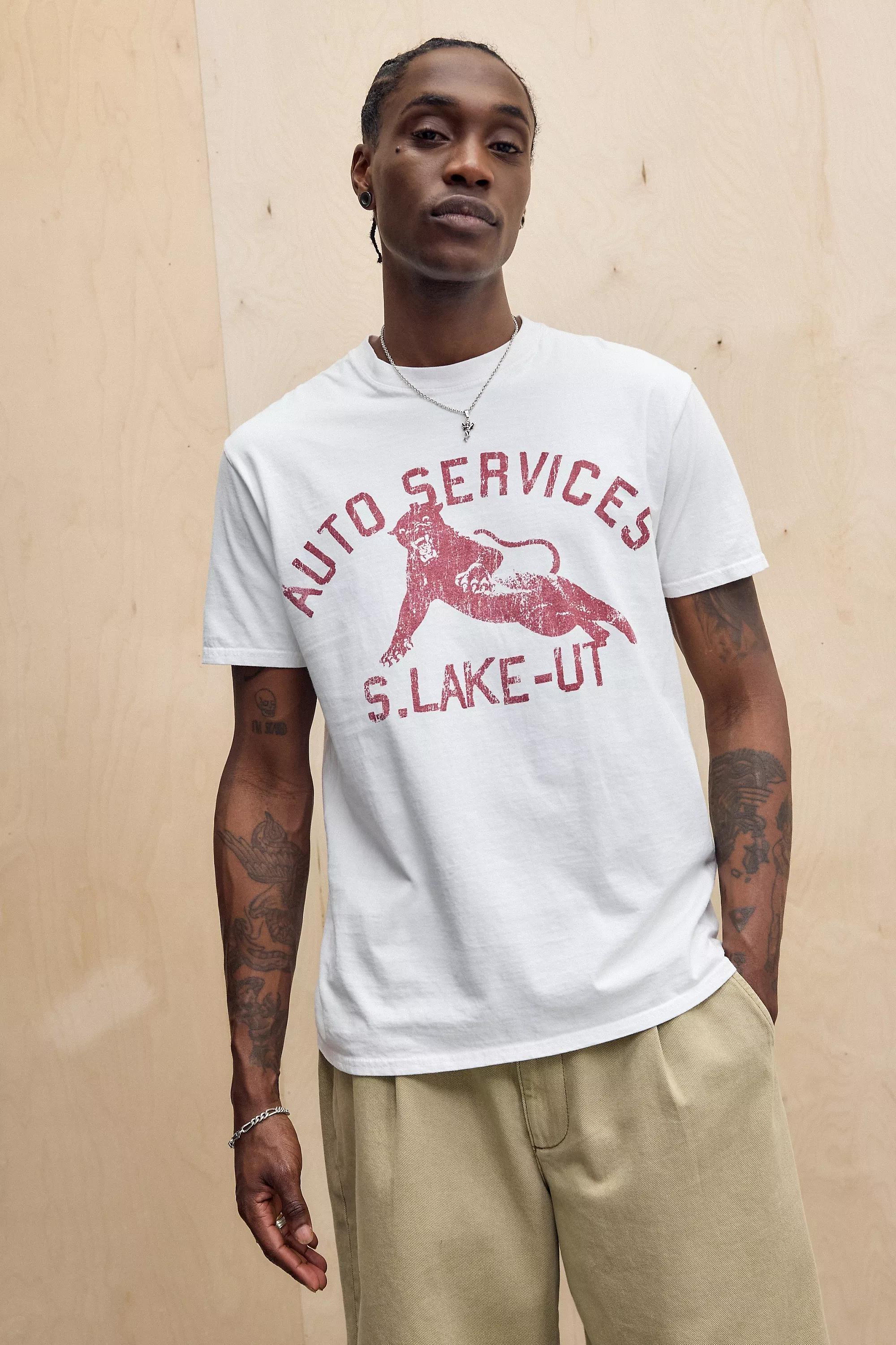 White Uo Printed T-Shirt, , large image number 0