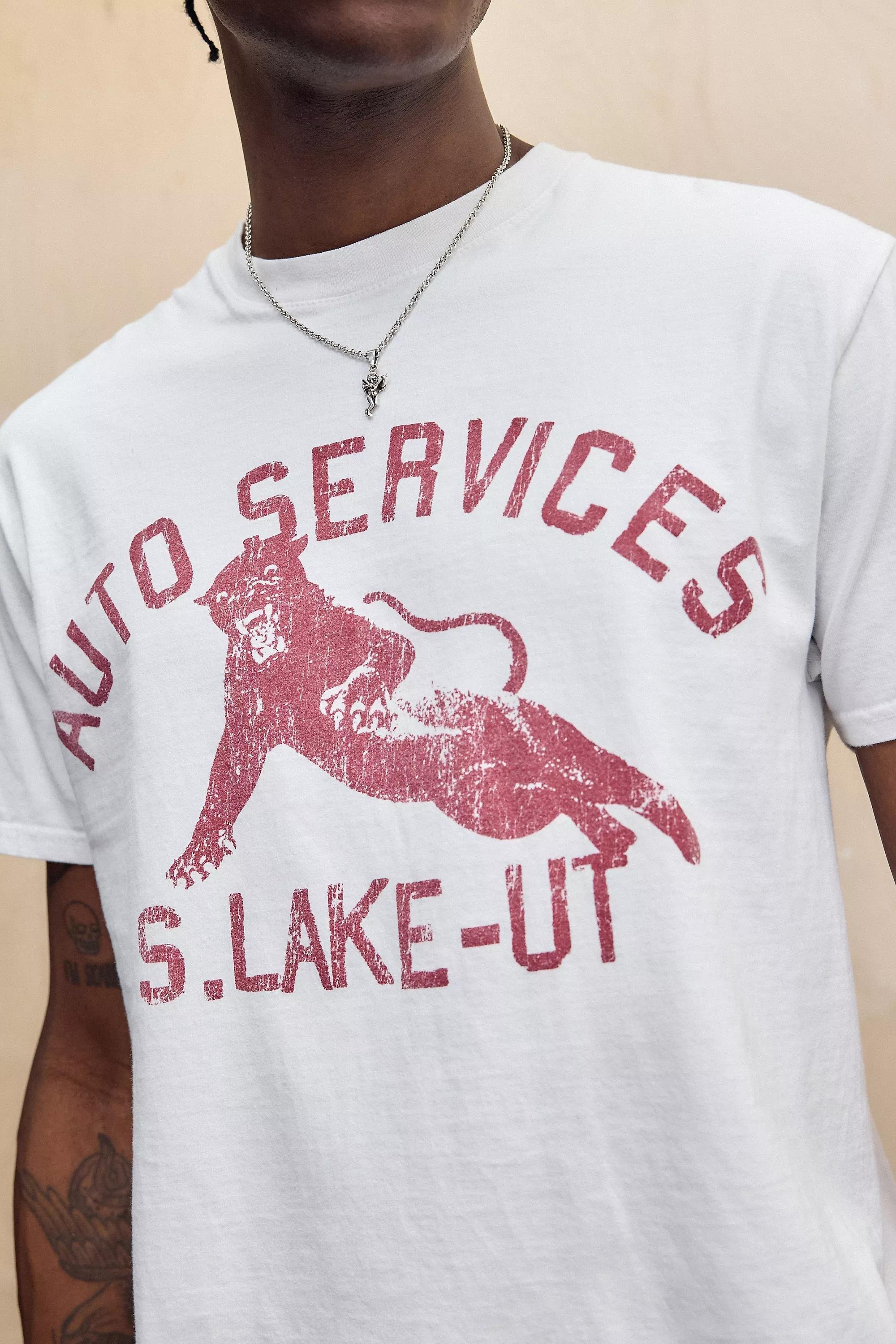 White Uo Printed T-Shirt, , large image number 2