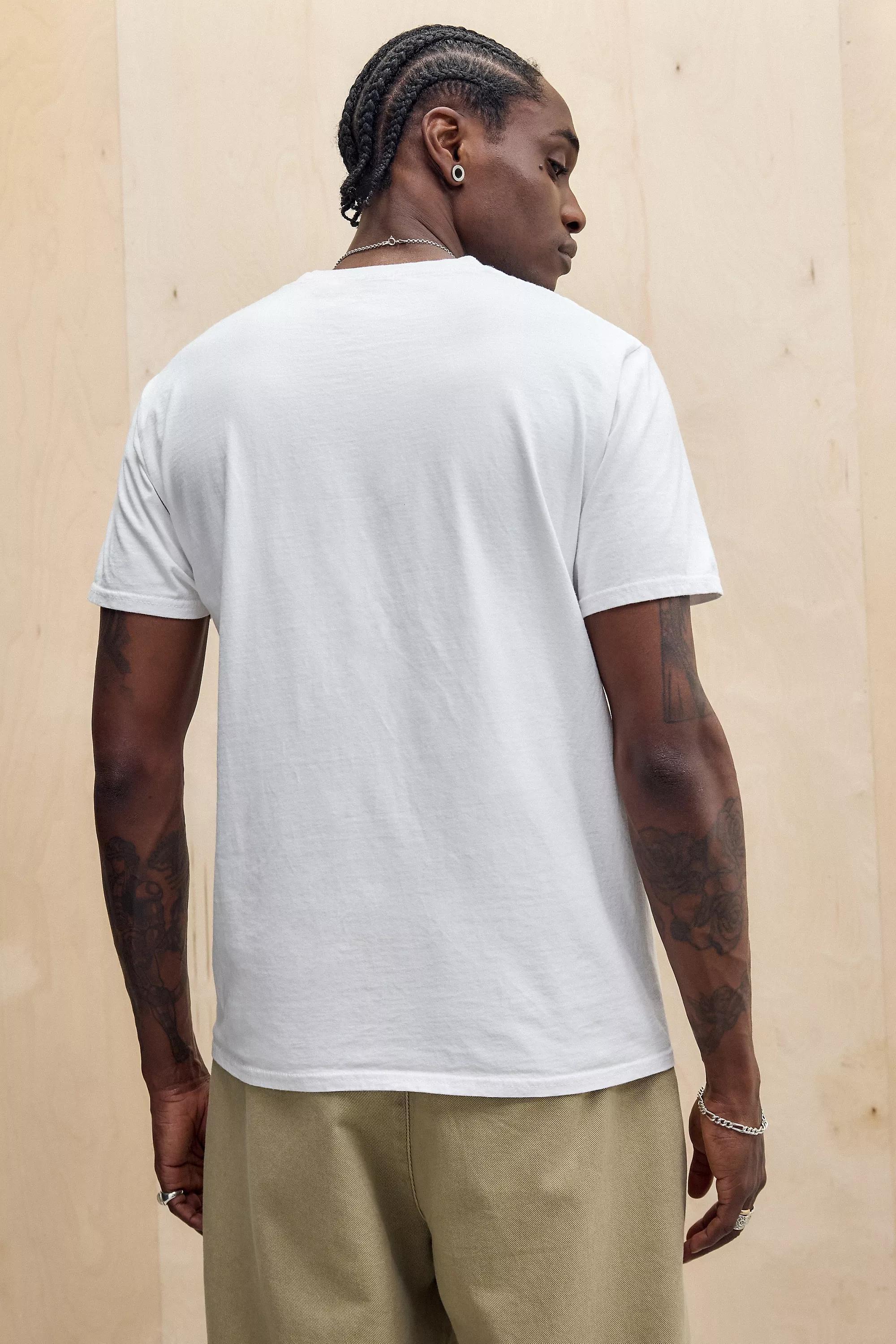 White Uo Printed T-Shirt, , large image number 3