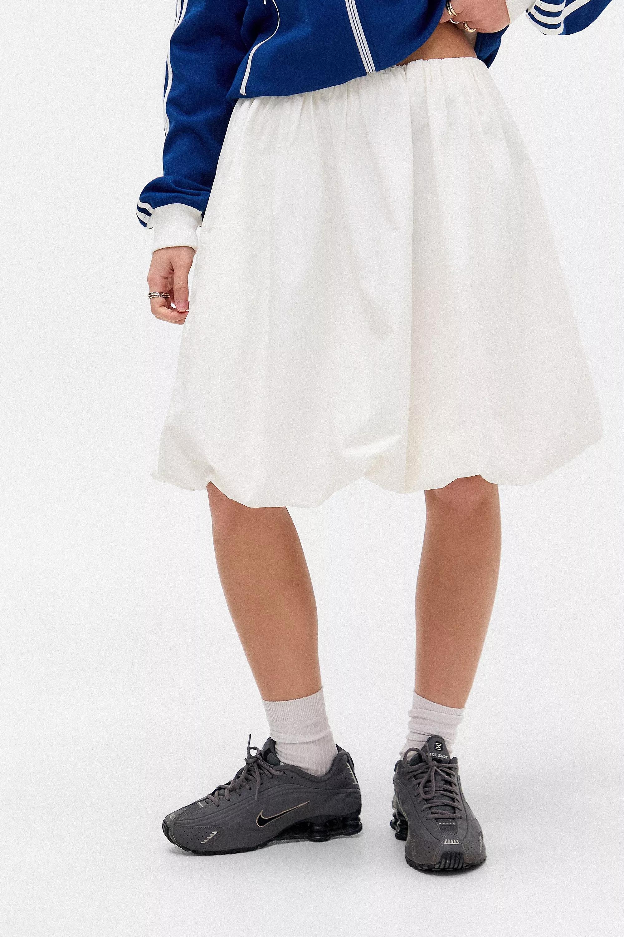 UO Lori Awkward Bubble Midi Skirt, , large image number 0