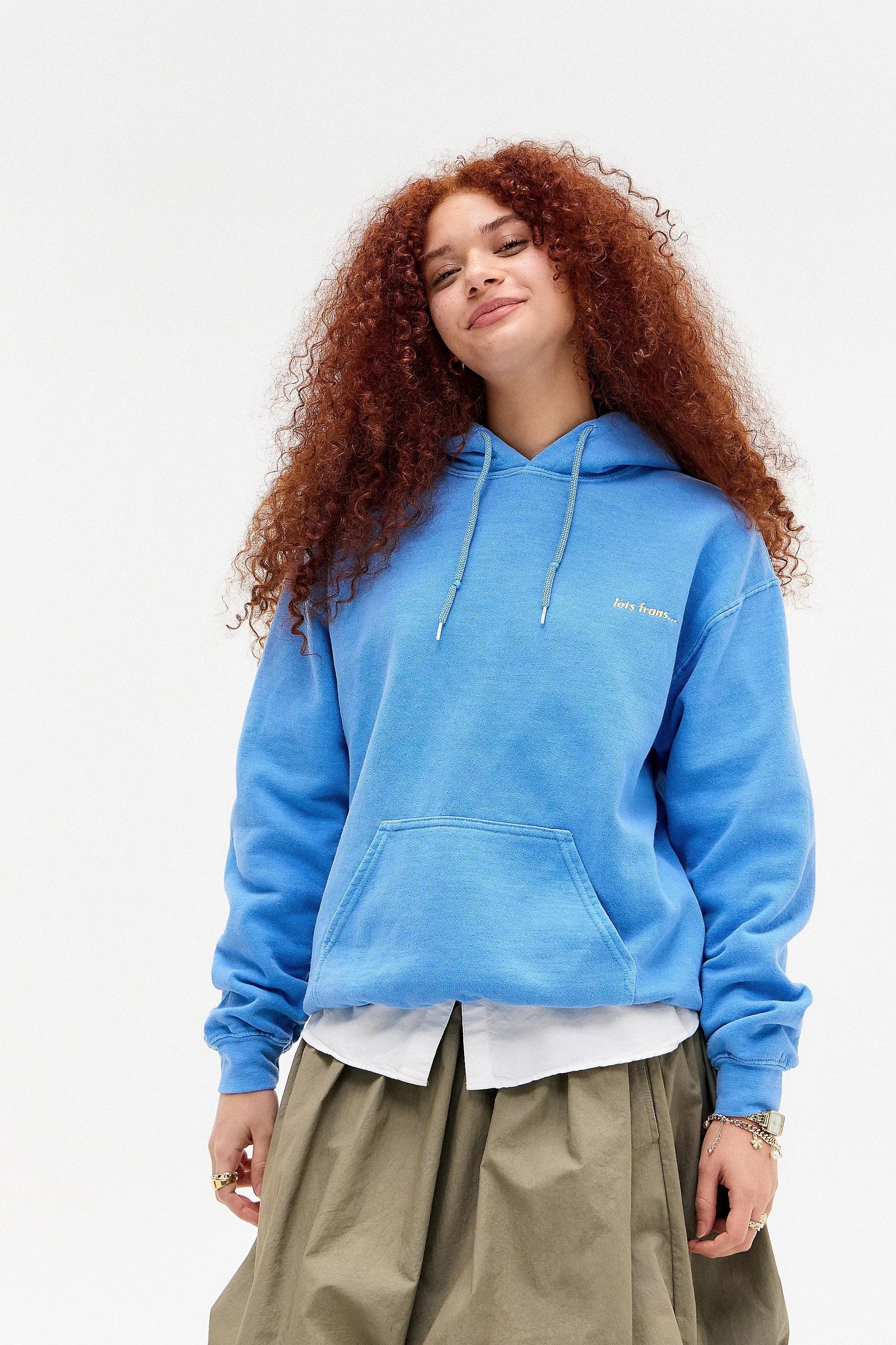 Blue If Hoodie Oxford Blue, , large image number 0
