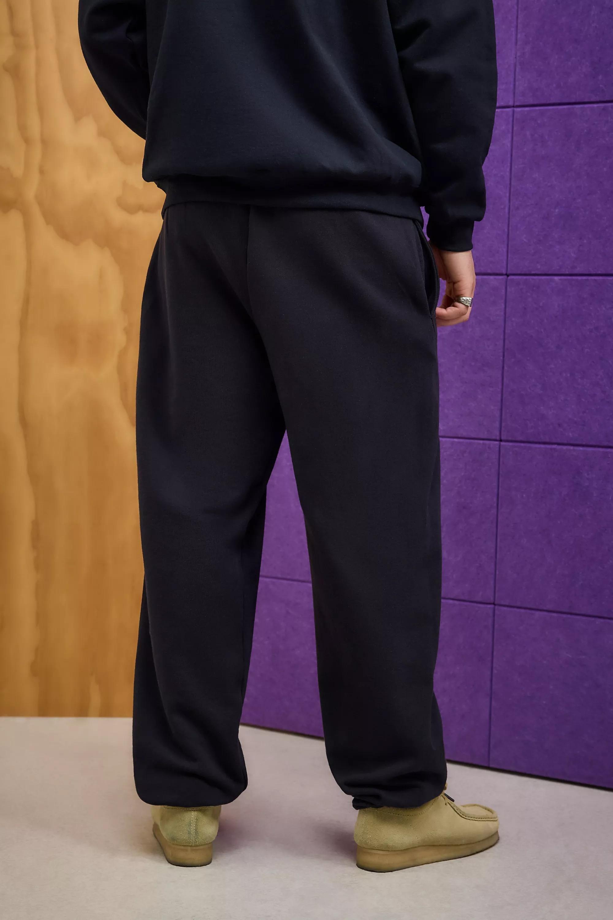 Black Iets Frans... Embroidered Joggers, , large image number 3