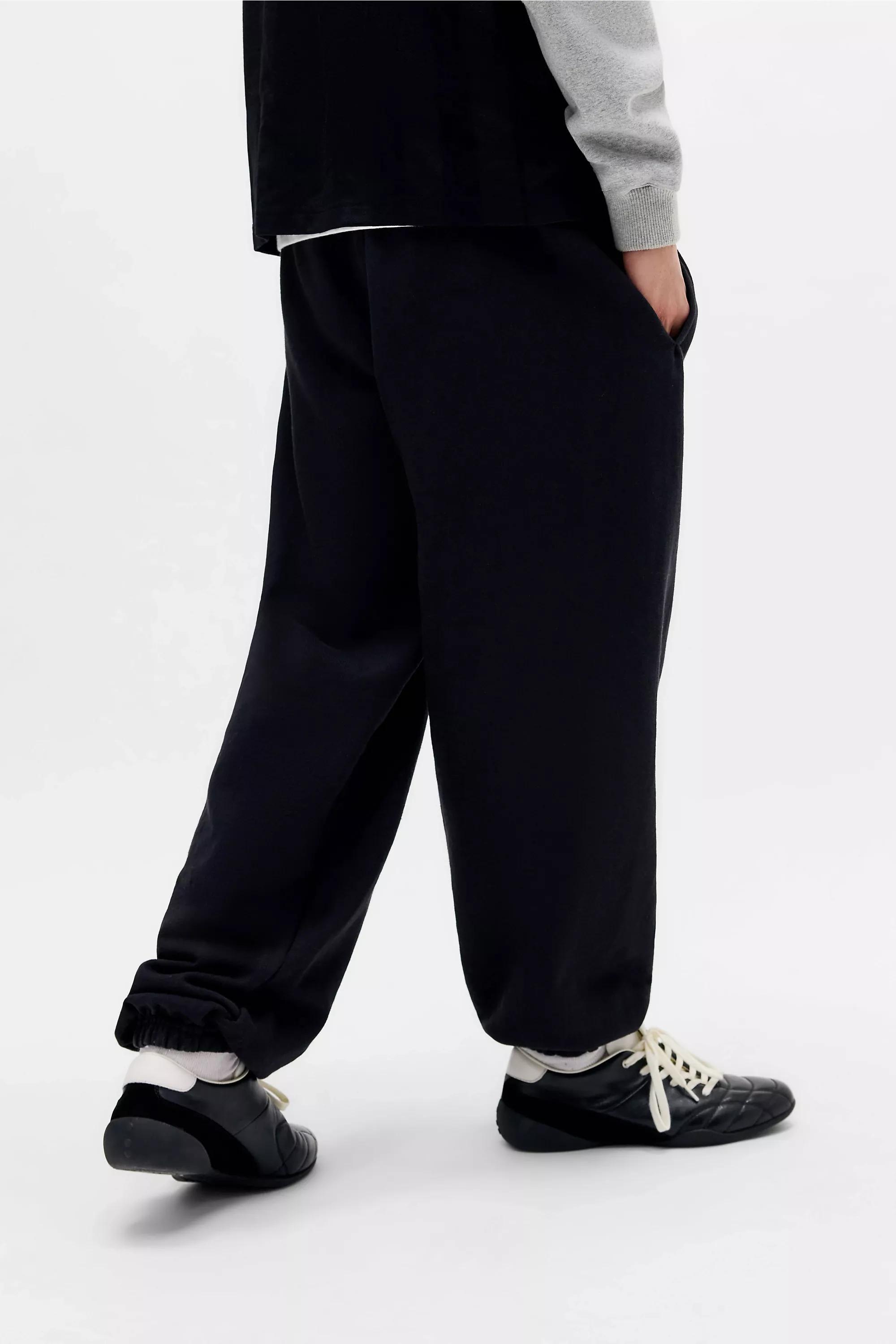 Black Iets Frans... Embroidered Joggers, BLK, large image number 7