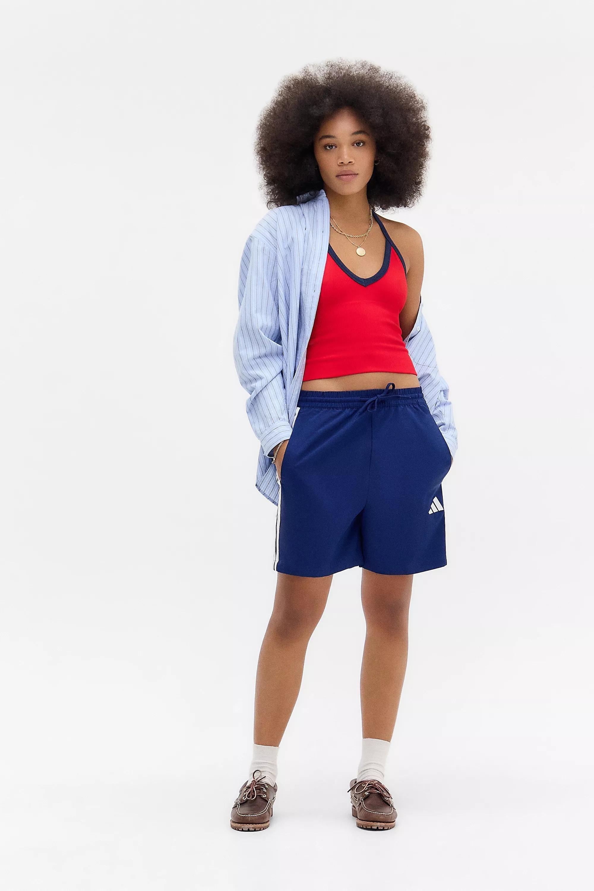 Red Out From Under Andi Tipped Halterneck Top, RED, large image number 1