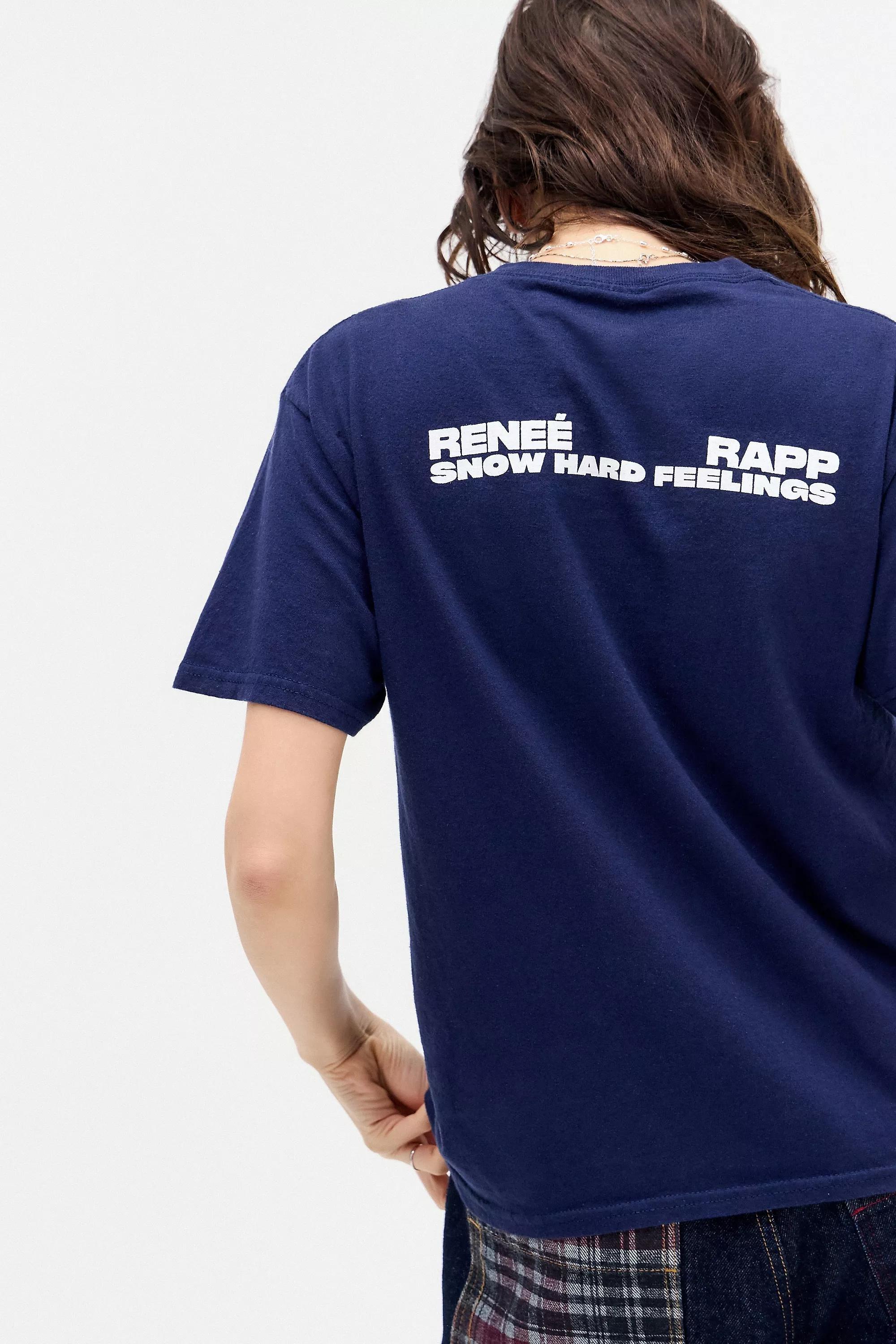 Navy Uo Rene Rapp Relaxed T-Shirt, , large image number 3