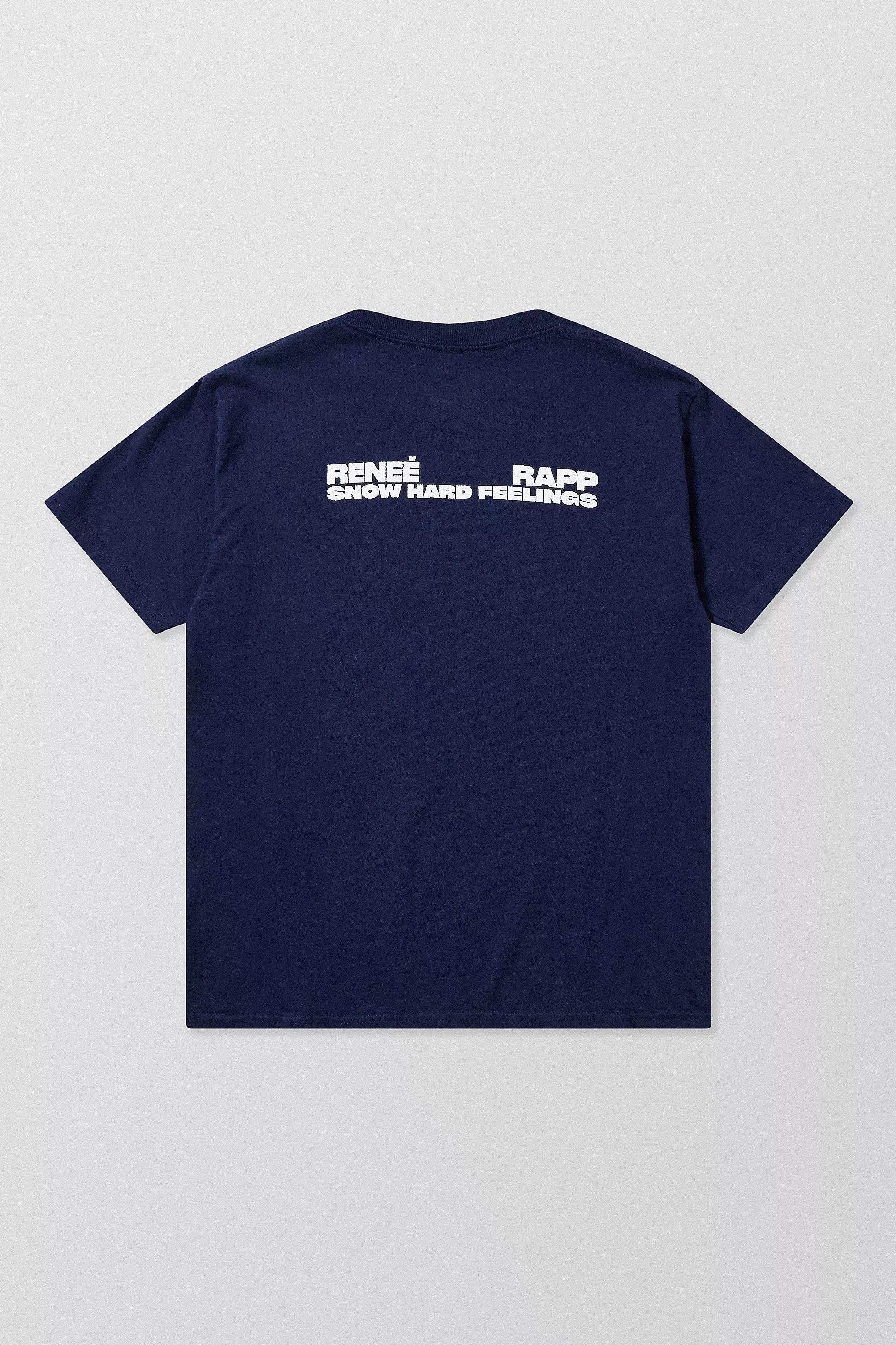 Navy Uo Rene Rapp Relaxed T-Shirt, , large image number 5